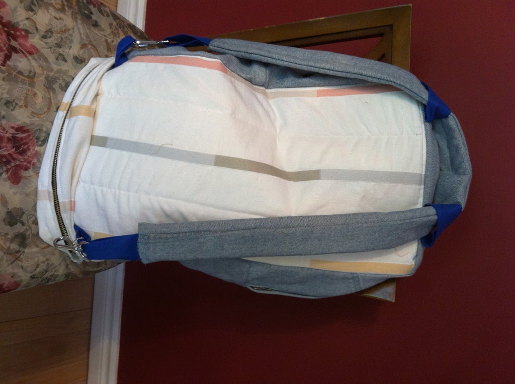 How To Make A Backpack Dufflebag Convertible 7 Steps Instructables