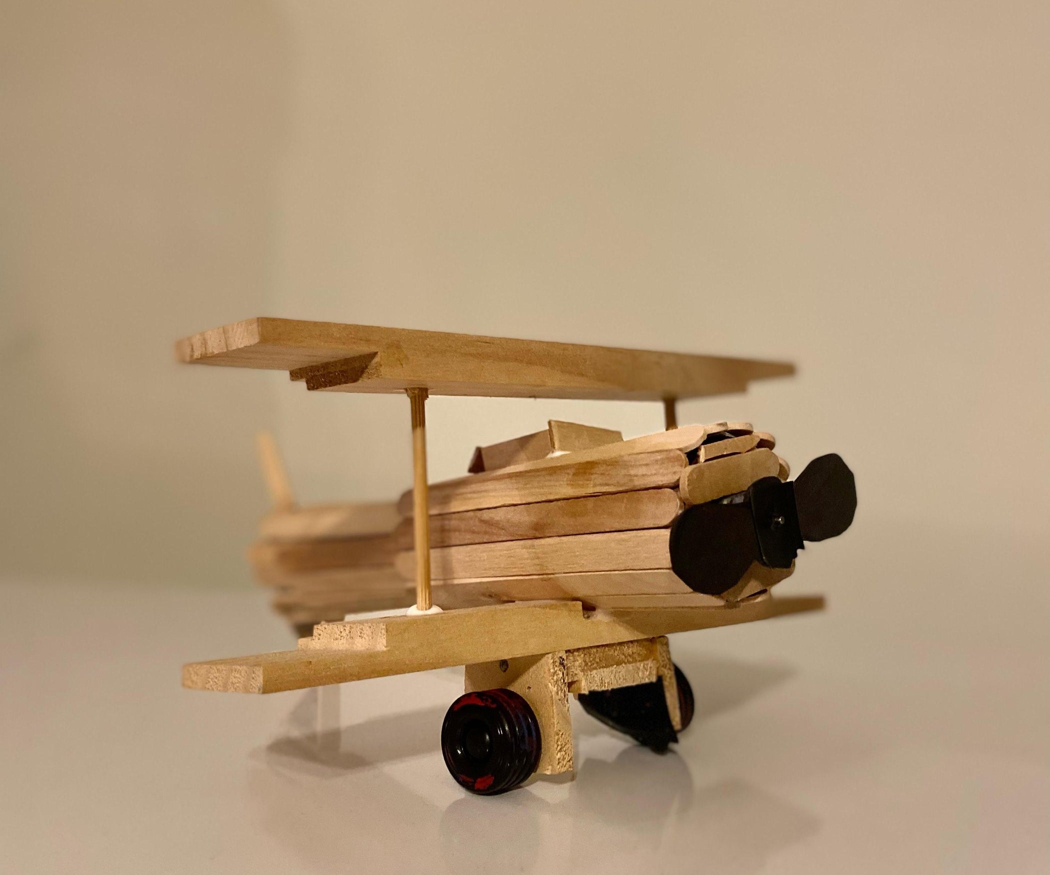 Popsicle Plane 8 Steps Instructables