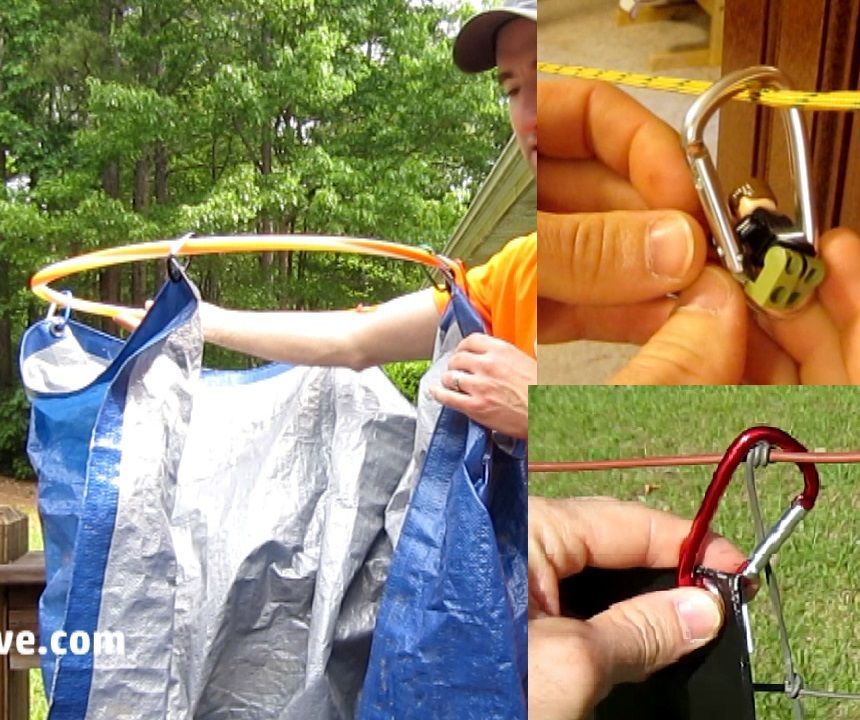 10 Life Hacks With Carabiners 2 11 Steps Instructables