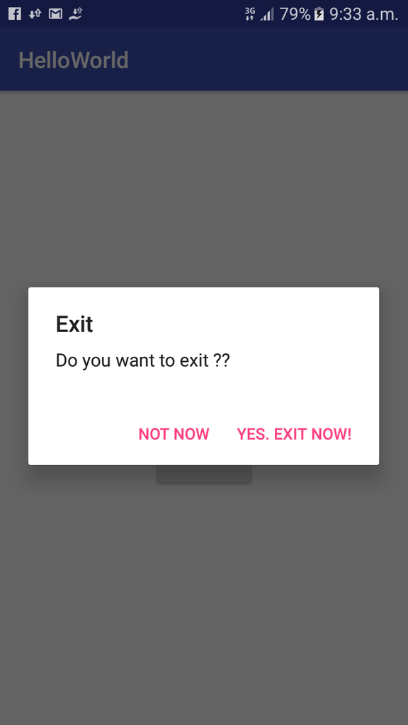 helloworld with exit button androidstudio 4 steps instructables