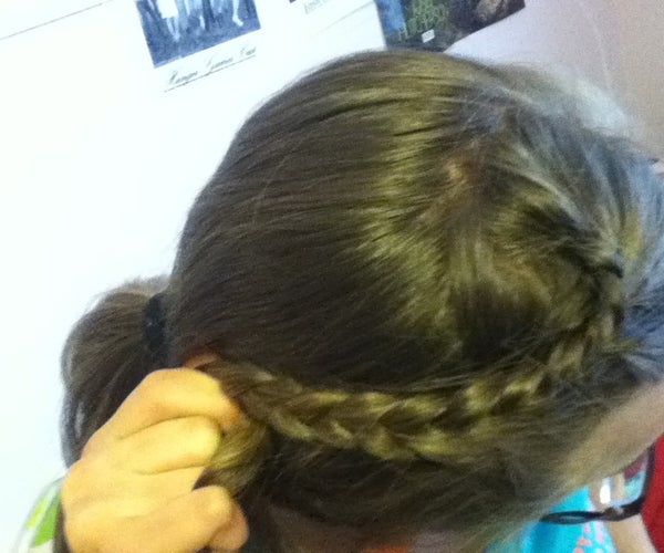 Half-French Braid