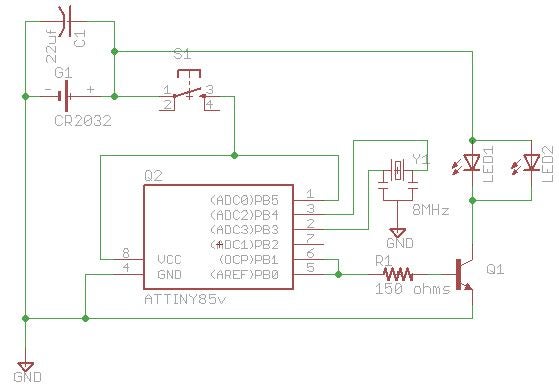 $3.50 DIY TV-B-Gone Micro : 20 Steps (with Pictures) - Instructables | Tv B Gone Circuit Diagram | | Instructables