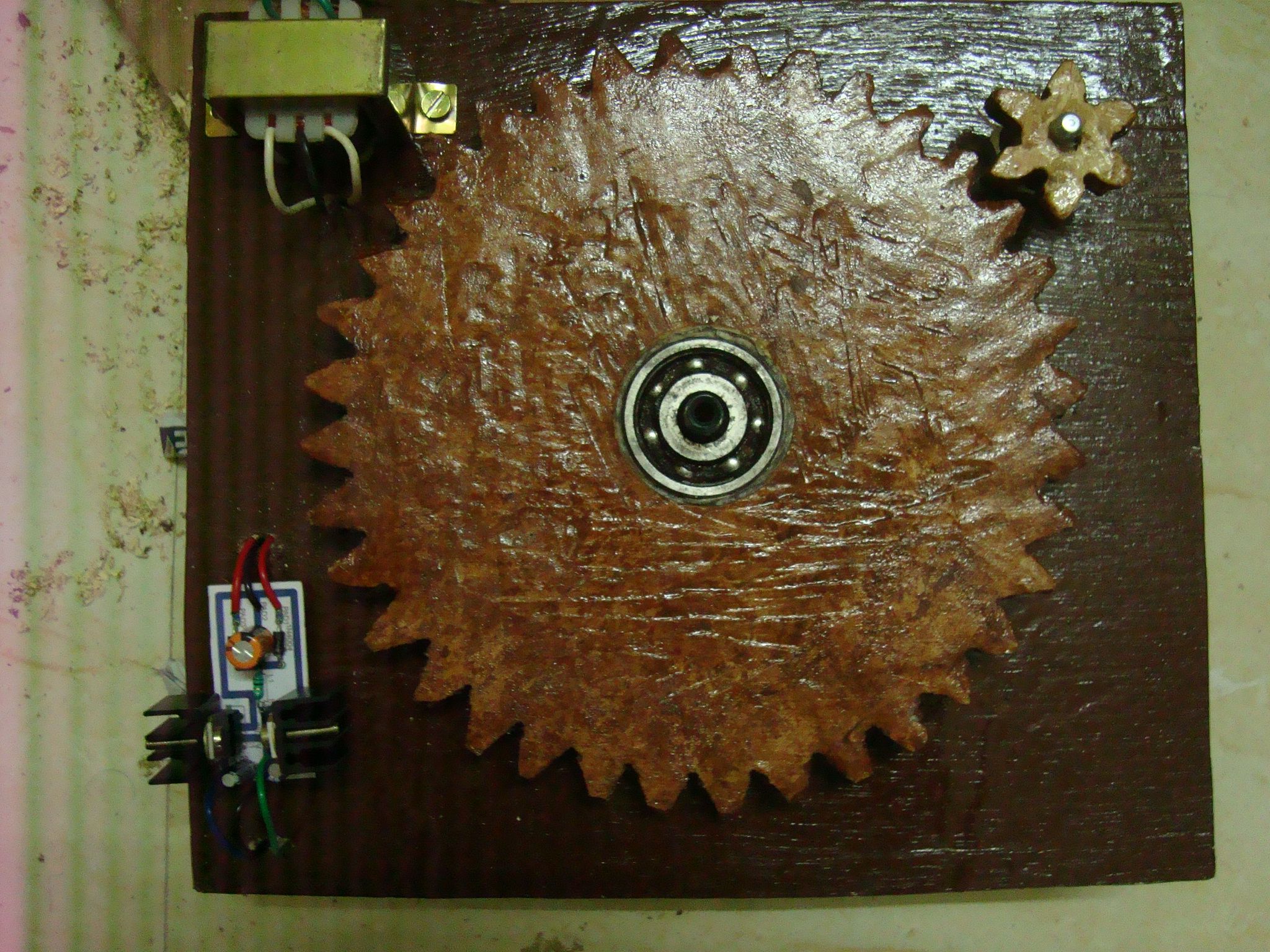 The ElectroMechanical Clock 24 Steps Instructables