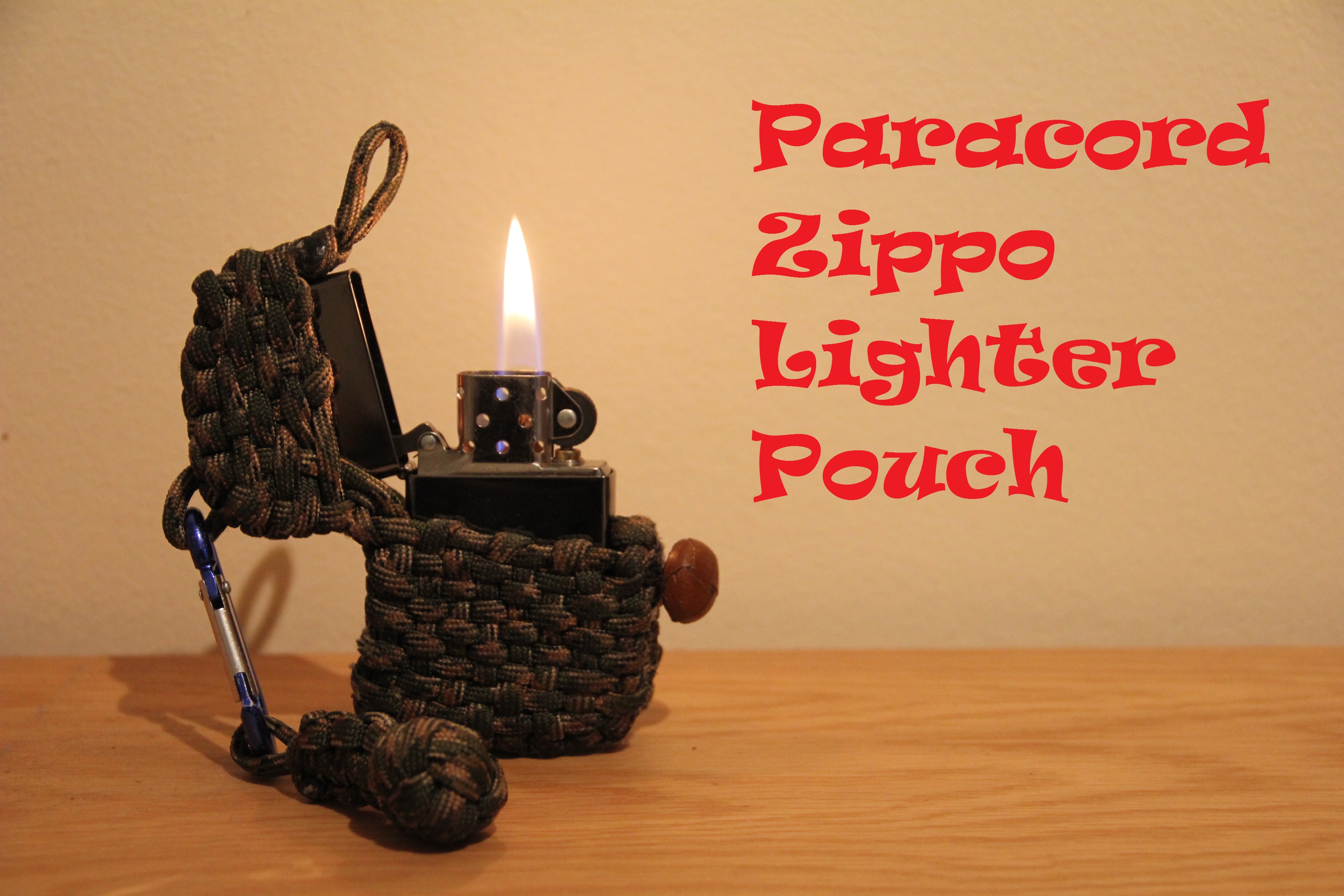 Paracord Zippo Lighter Pouch 10 Steps (with Pictures) Instructables