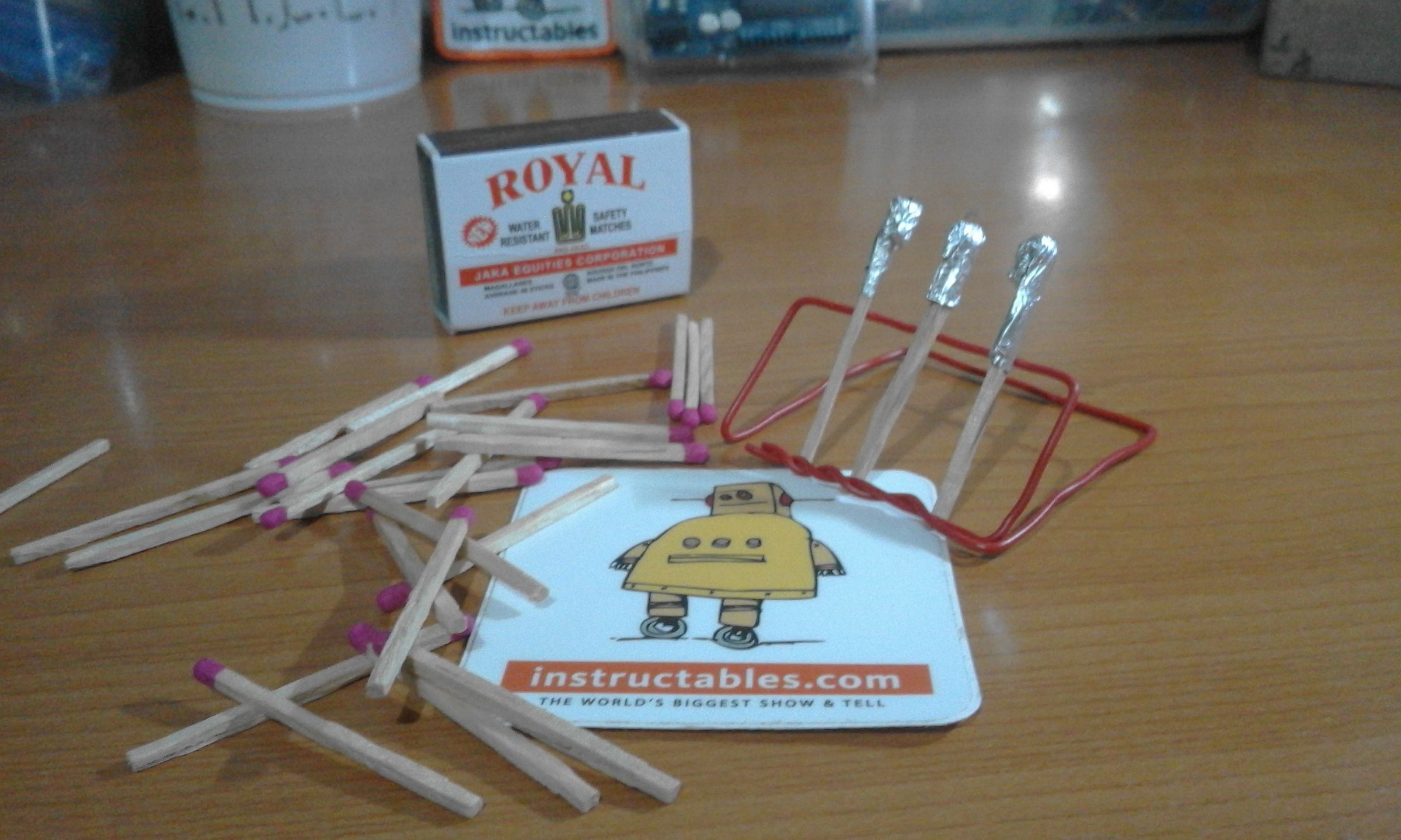 Unusual Uses of Matchsticks 6 Steps (with Pictures) Instructables