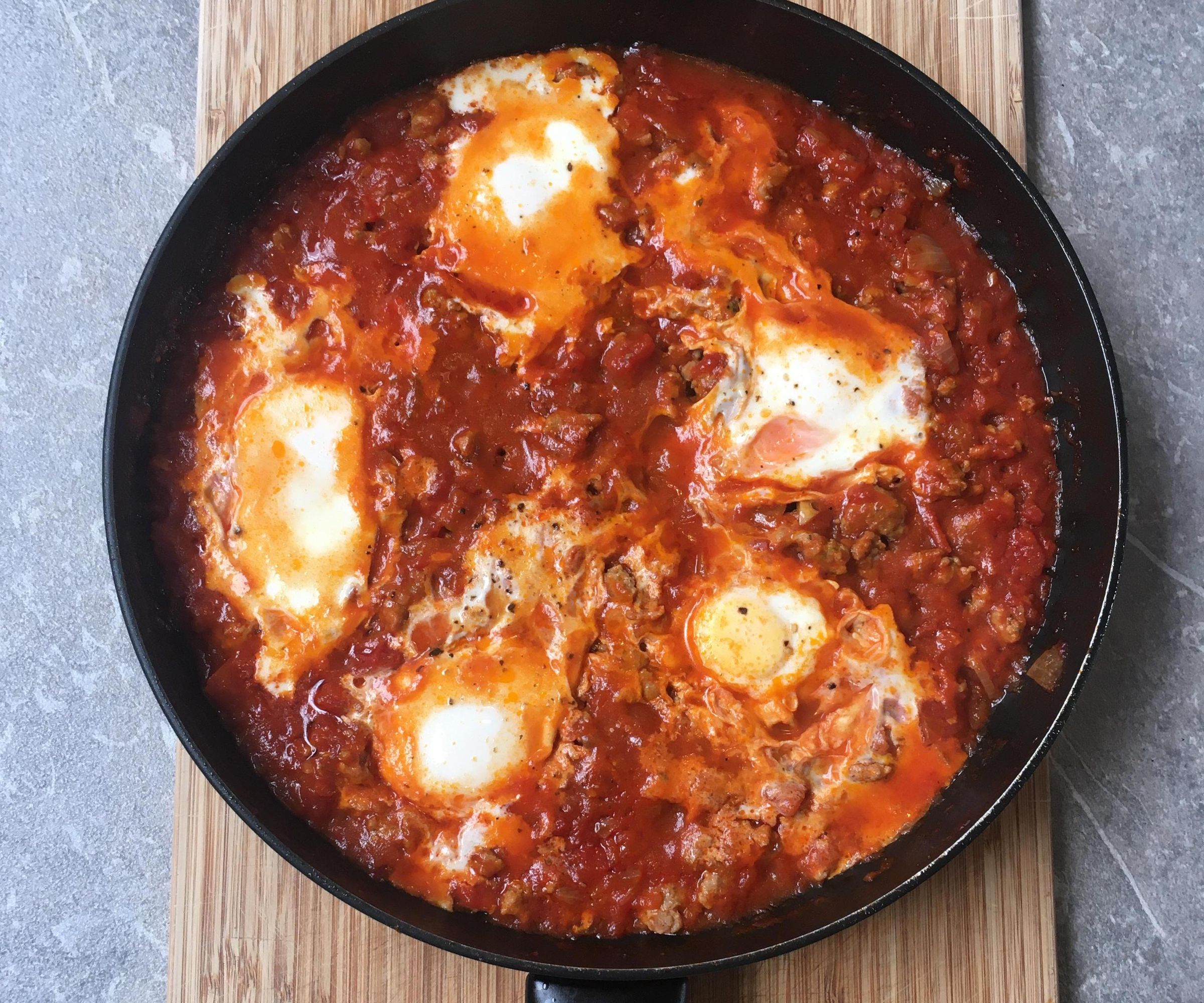 Eggs in Purgatory (for Carnivores)