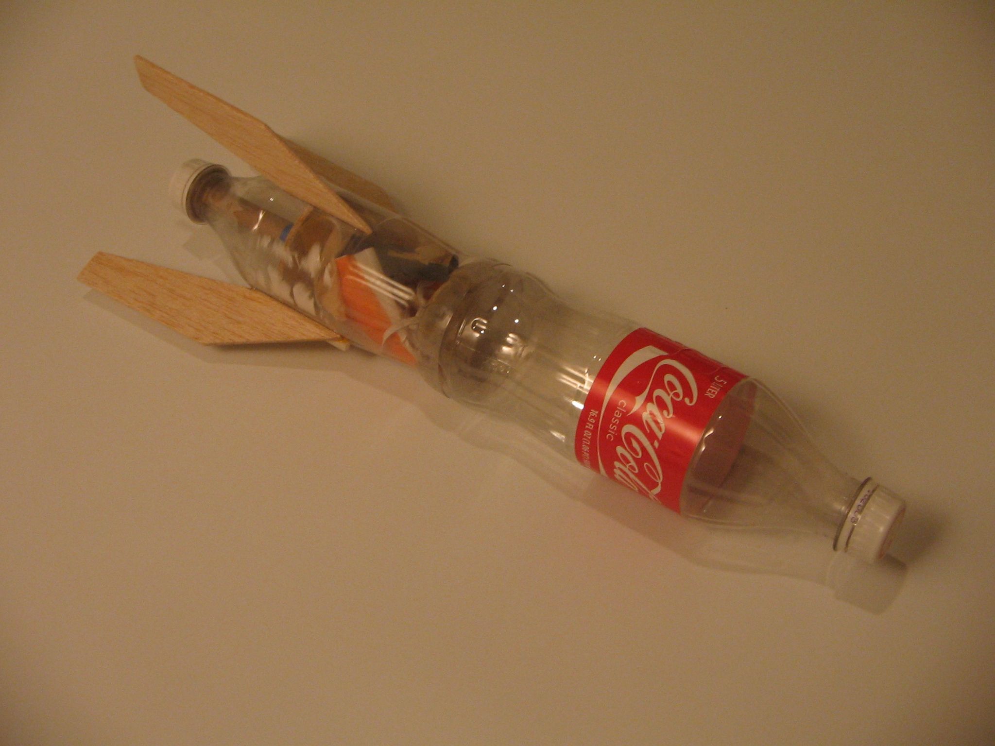 Drinkable Coca Cola Bottle Rocket 6 Steps Instructables