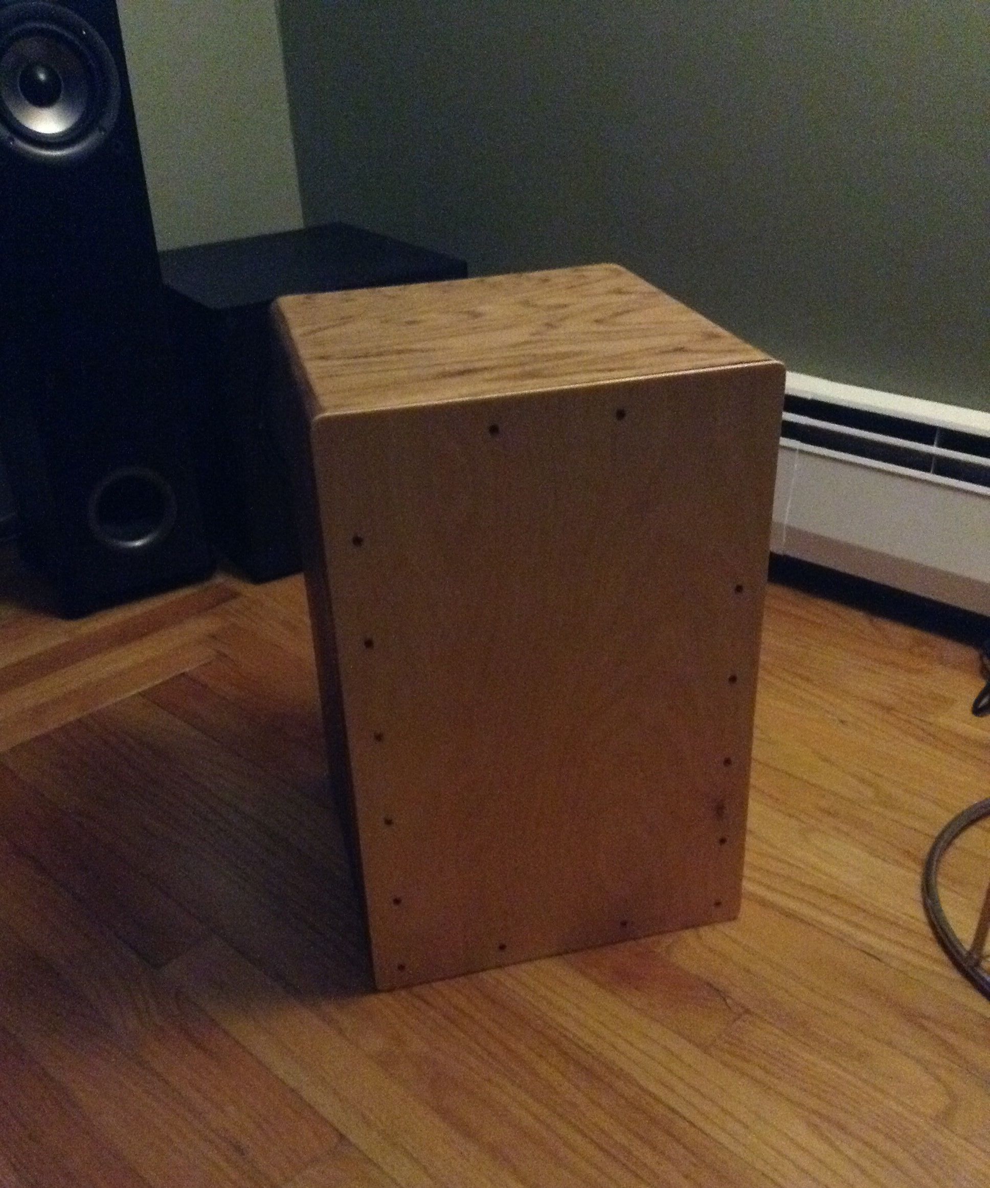 Make Your Own Snare Cajon 8 Steps Instructables