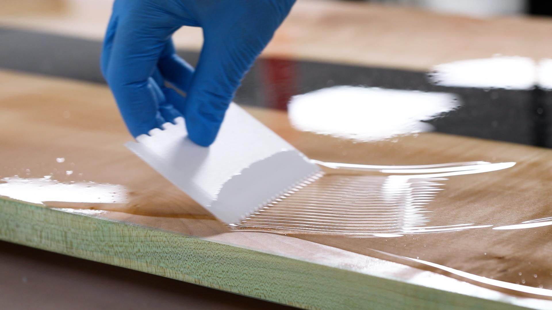 How to Resin Flood Coat a High Gloss Epoxy Coating Onto Wood and Other