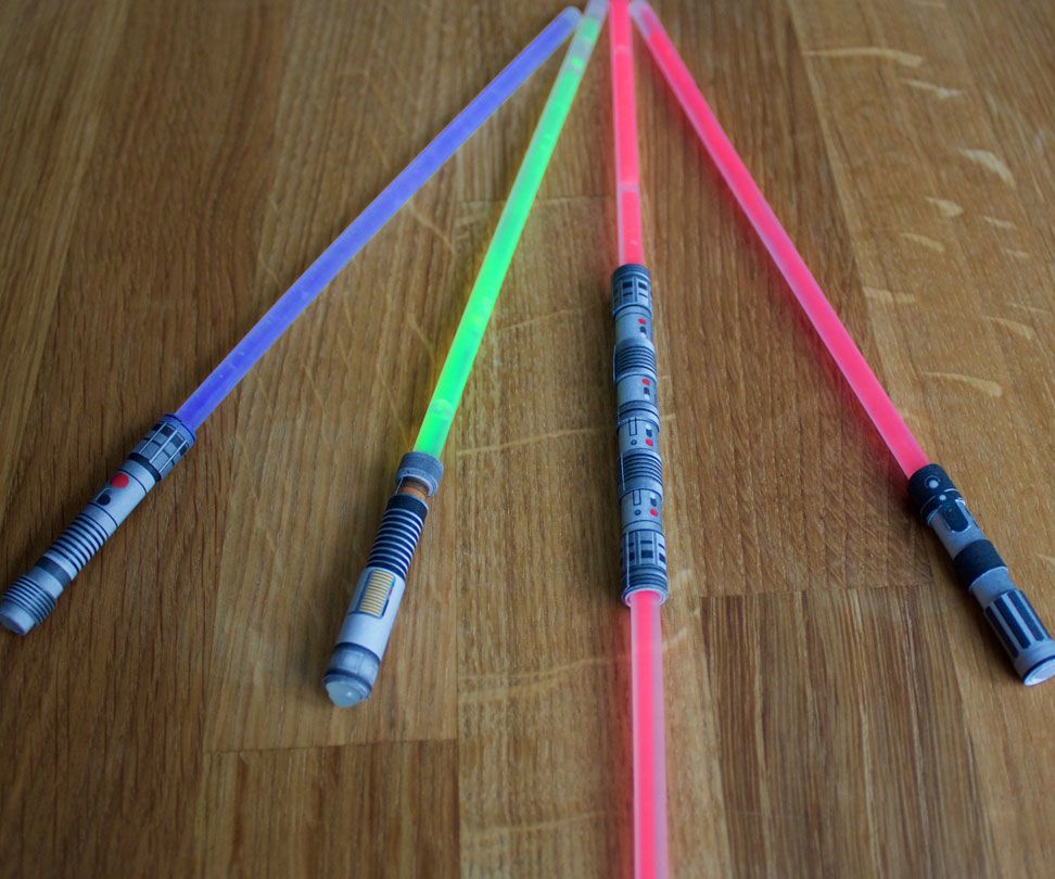 GLOW STICK SABER 5 Steps (with Pictures) Instructables