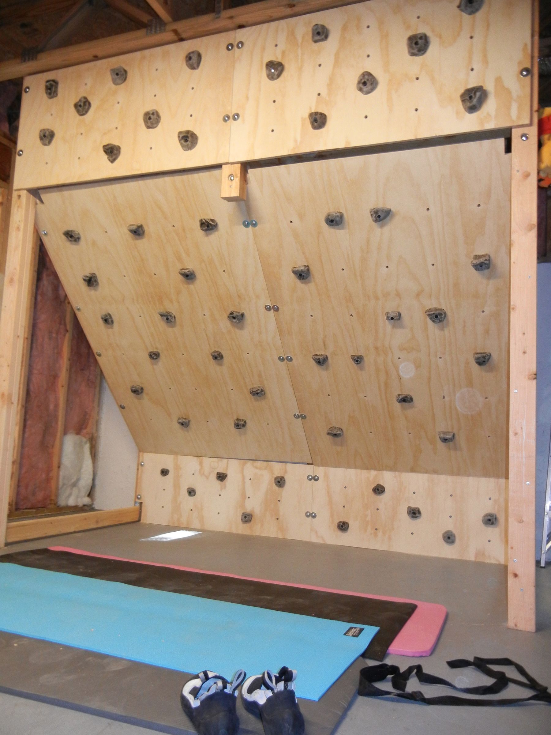 Freestanding Climbing Wall & Loft Bed 11 Steps Instructables