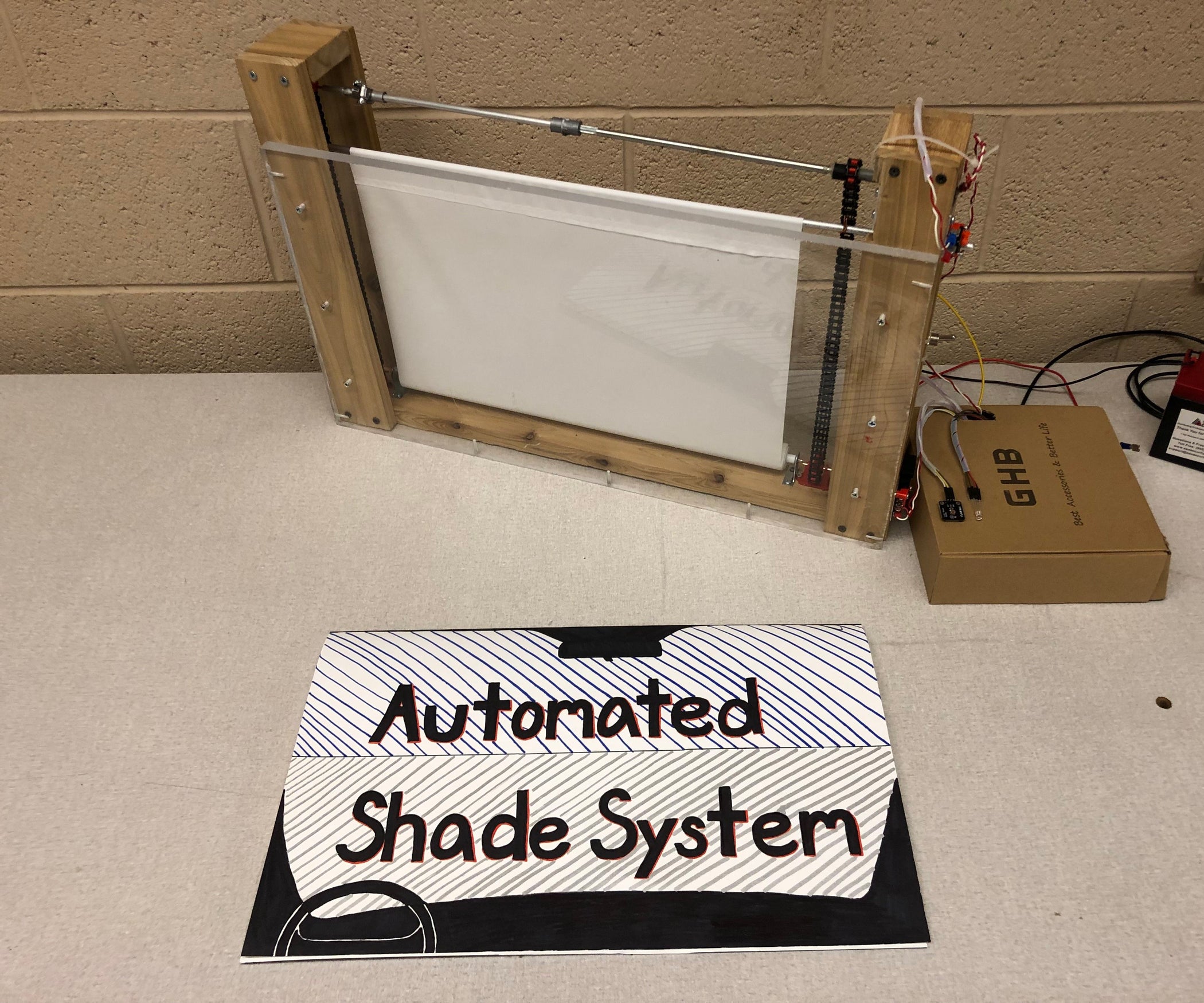 Automated Sunshade System 9 Steps Instructables