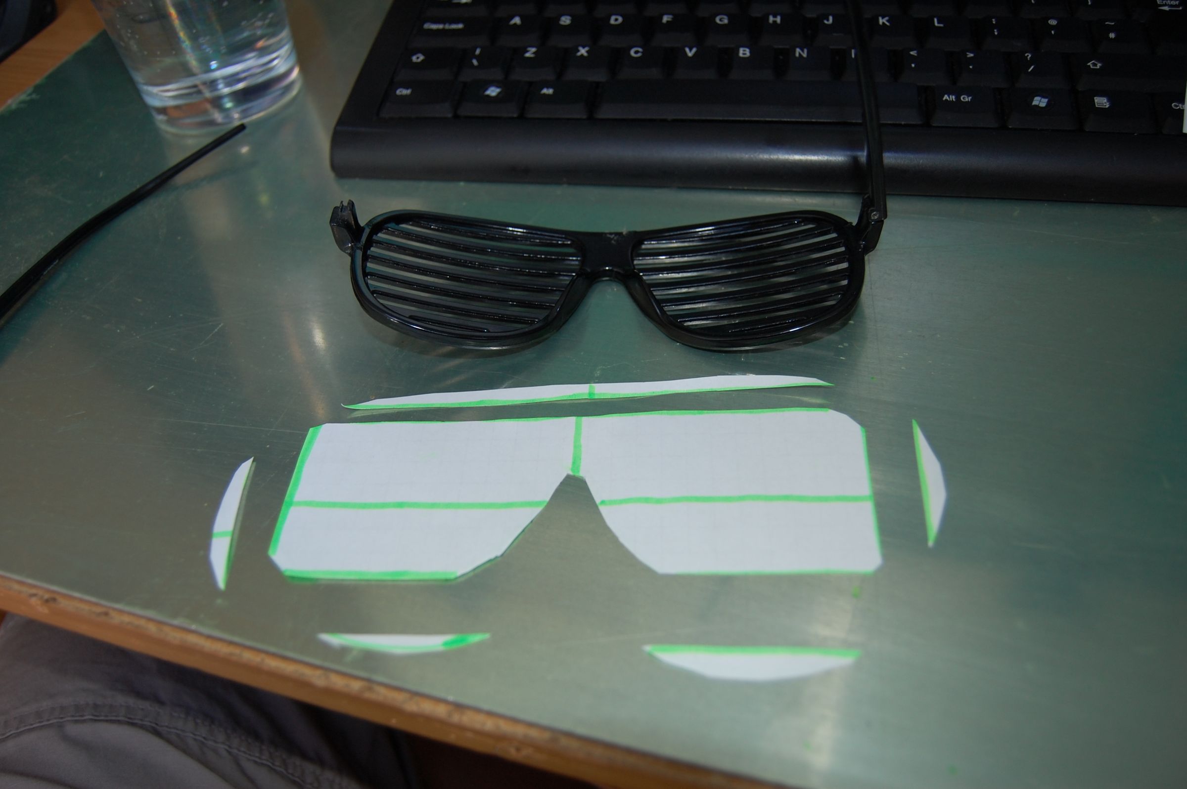 LED Matrix Glasses First Prototype 15 Steps (with Pictures