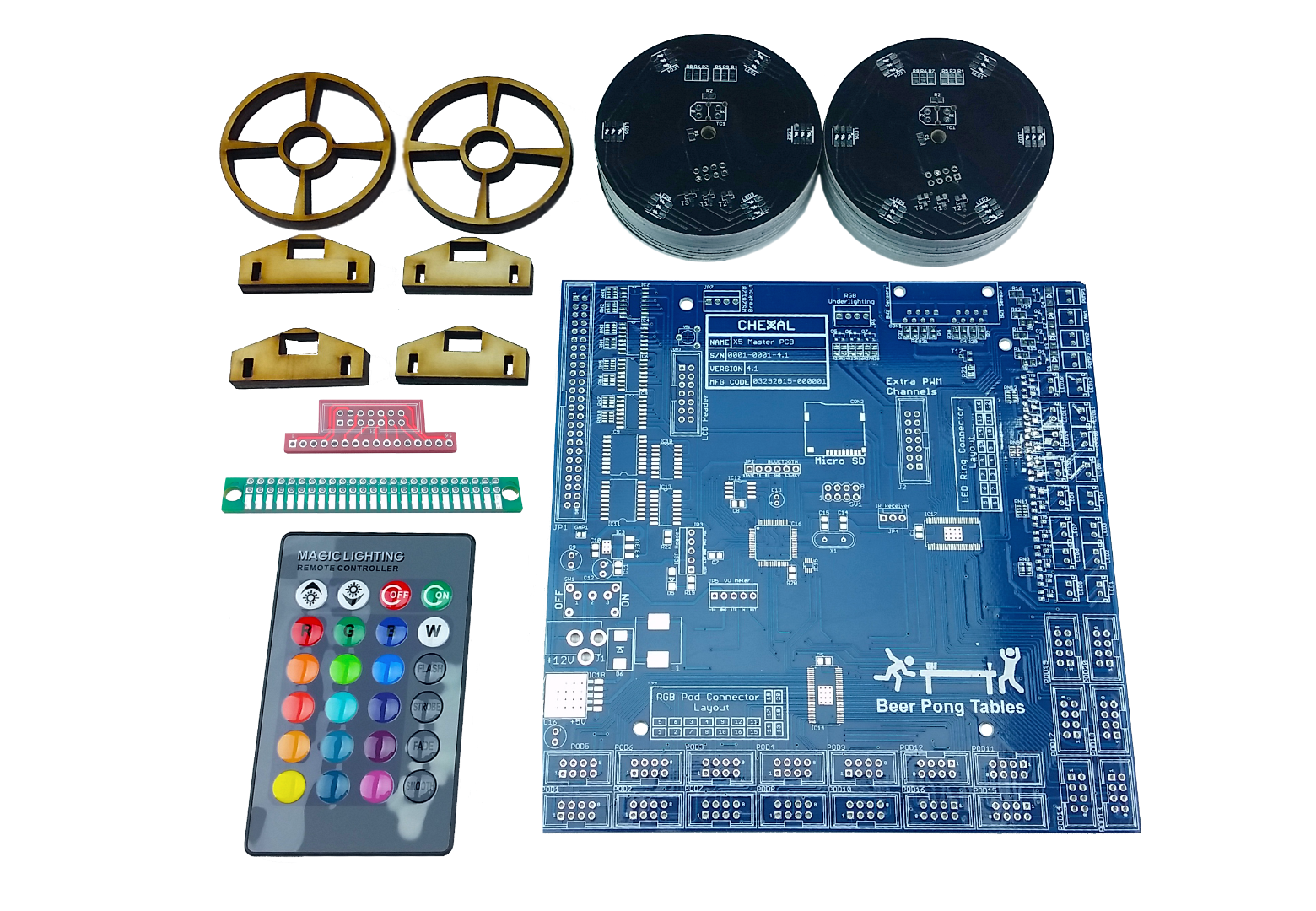 Interactive LED Beer Pong Table 2.0 (BPT X5) 40 Steps (with Pictures