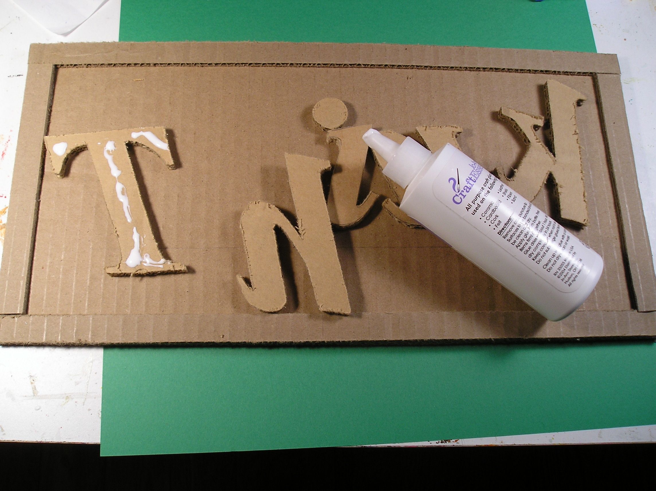 Make Signs Out of Cardboard! : 11 Steps (with Pictures) - Instructables