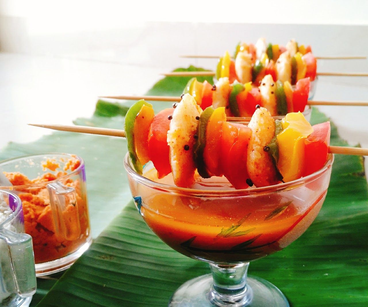 Gluten-Free Indian Idli Tikka