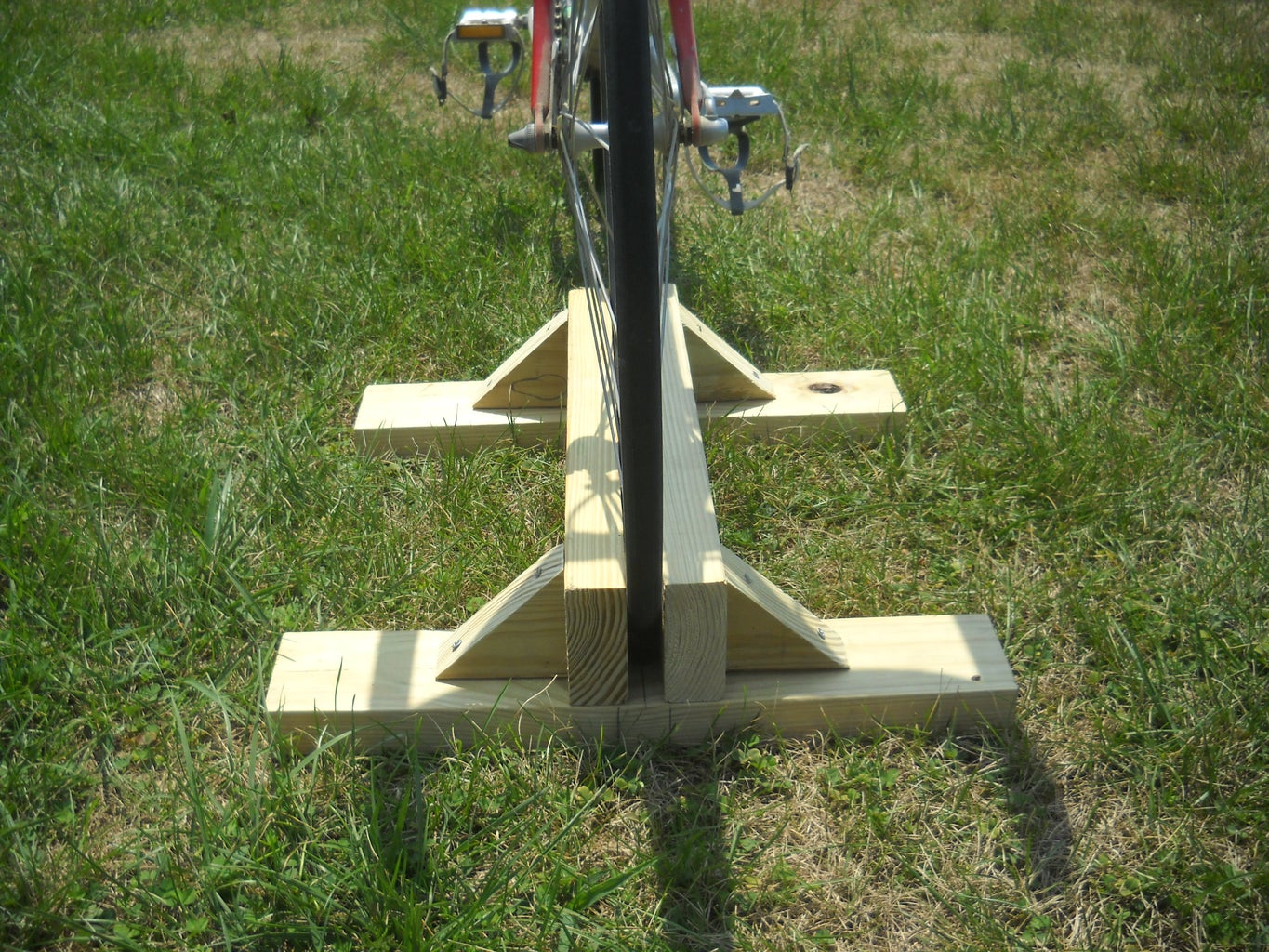 DIY Bike Stand 7 Steps (with Pictures) Instructables
