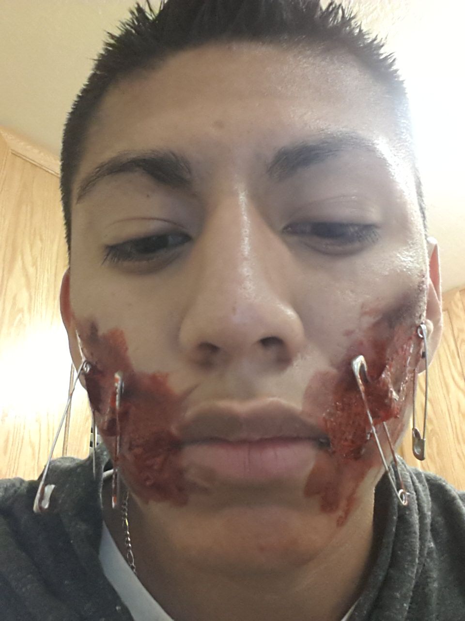 zombia face tutorial DIY Project DIY Project Image
