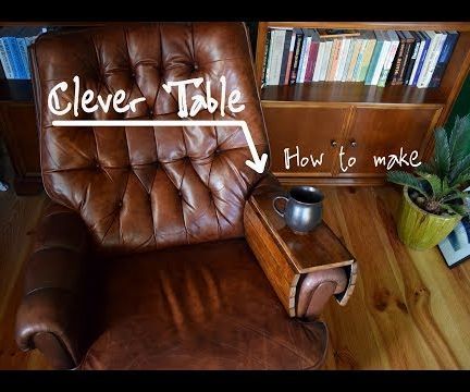 DIY guide for Clever Table for Armchair, Couch or Laptop with step-by-step instructions