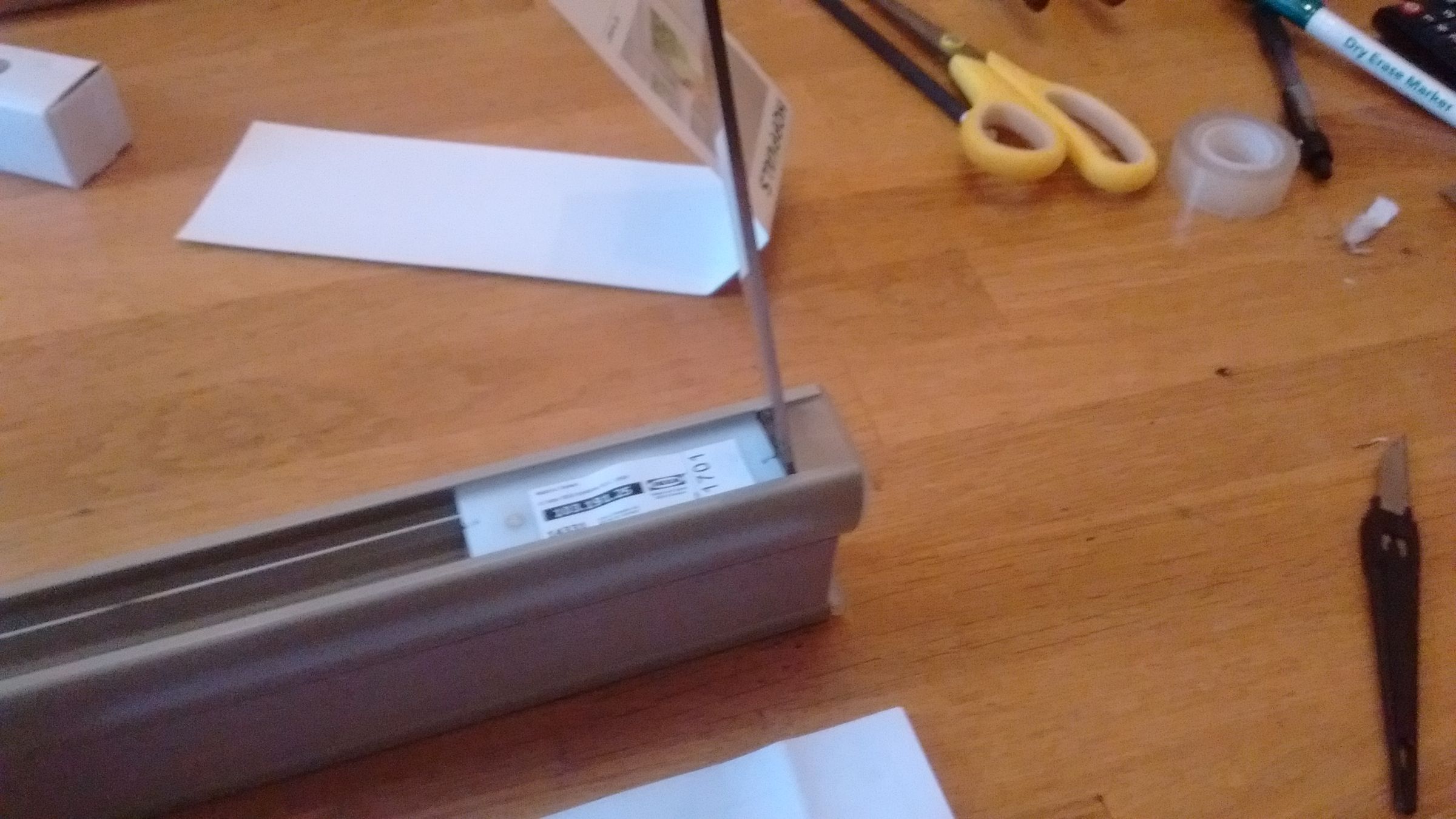 Cutting an IKEA Hoppvals Cellular Blind 6 Steps Instructables