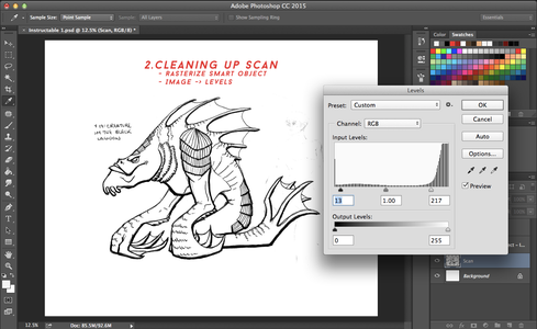 coloring shading and effects in