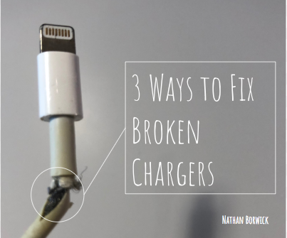 3 ways to fix a frayed charging cable DIY Project DIY Project Image