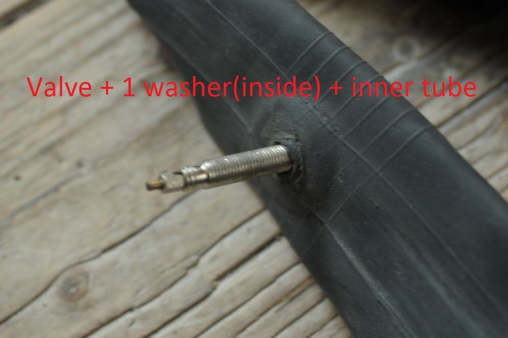 Detached Valve From the Inner Tube 