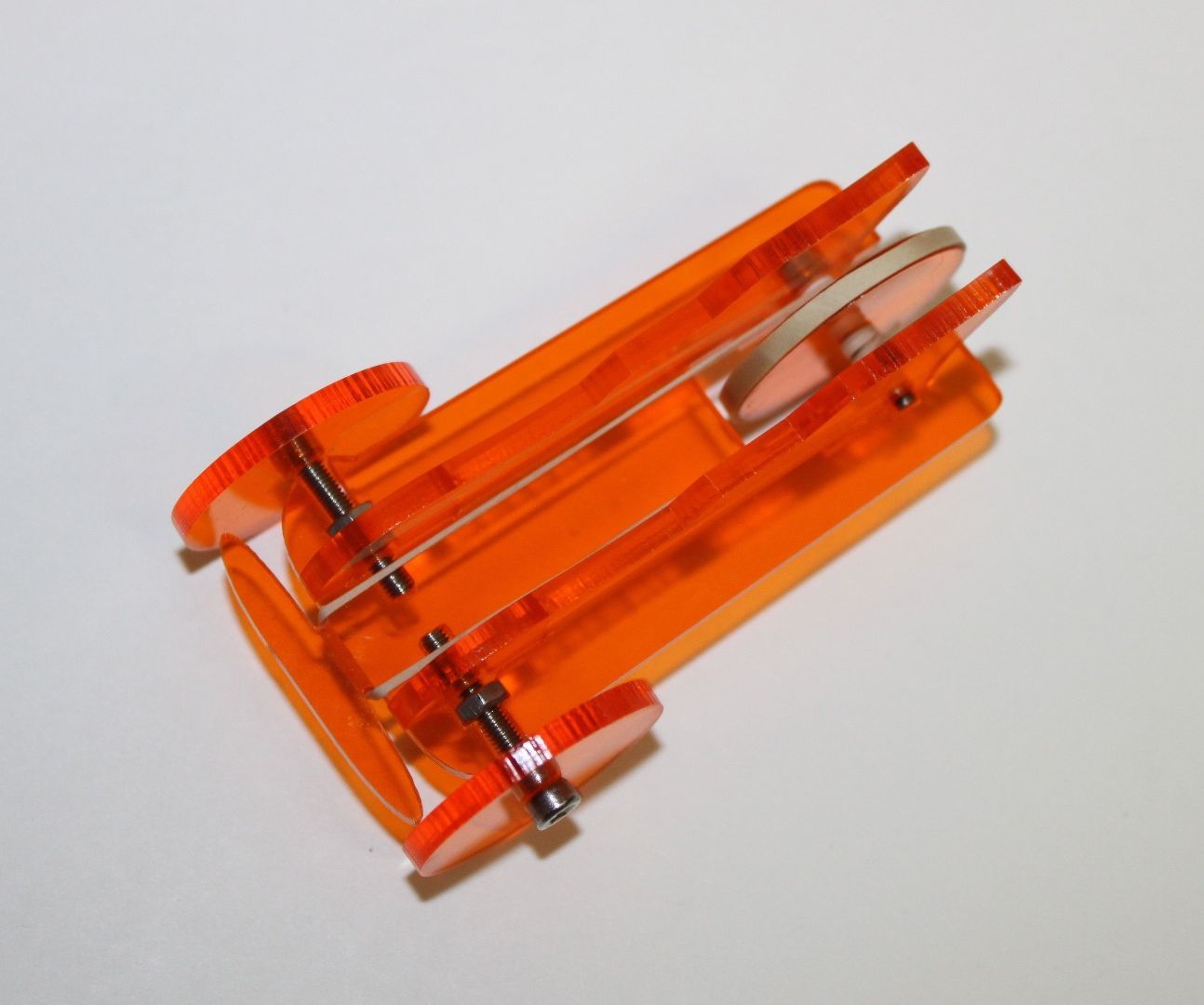 Step-by-step guide for laser cut rubber band three wheeler DIY Project DIY project