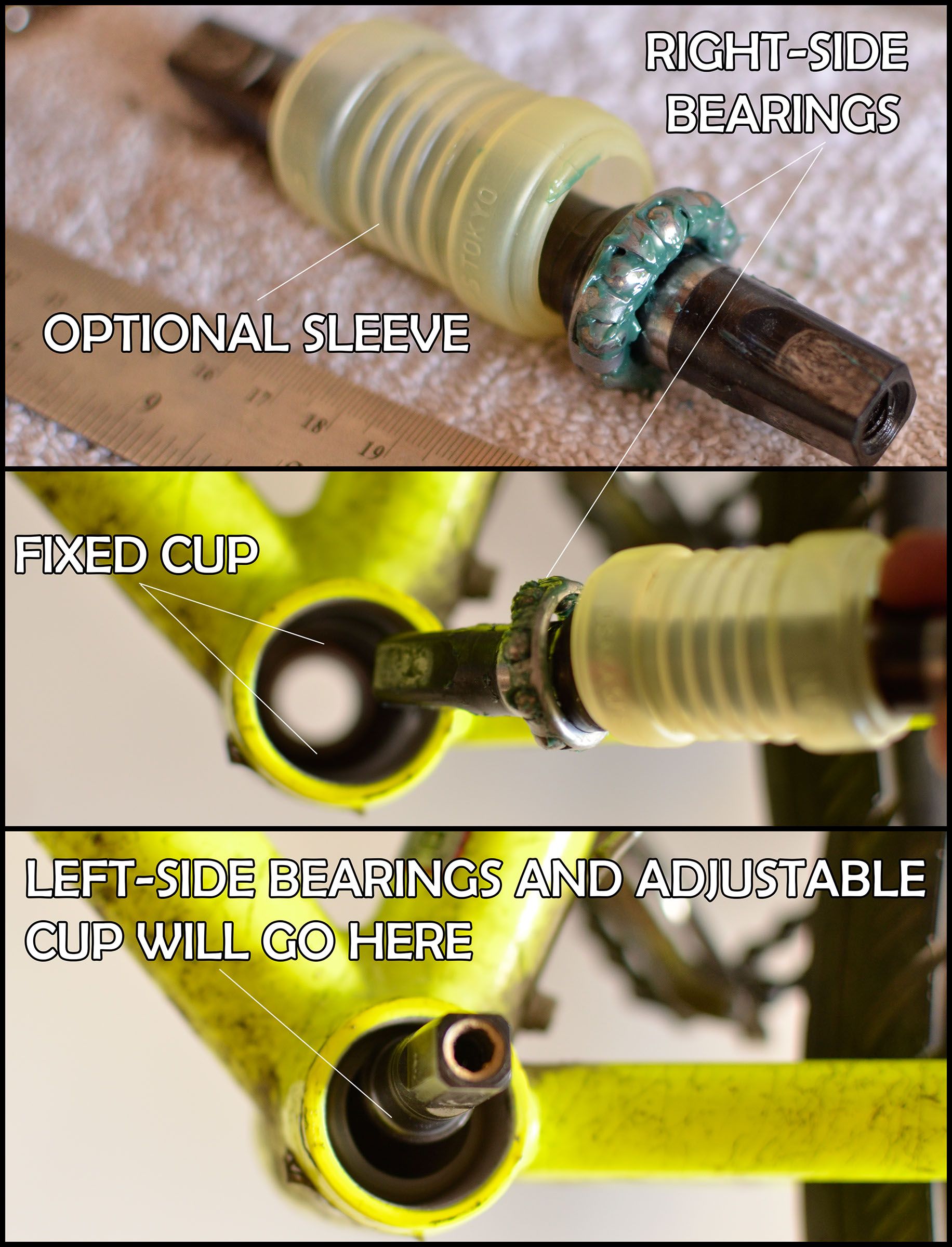 Bottom Bracket Overhaul (bicycle Maintenance) 15 Steps Instructables