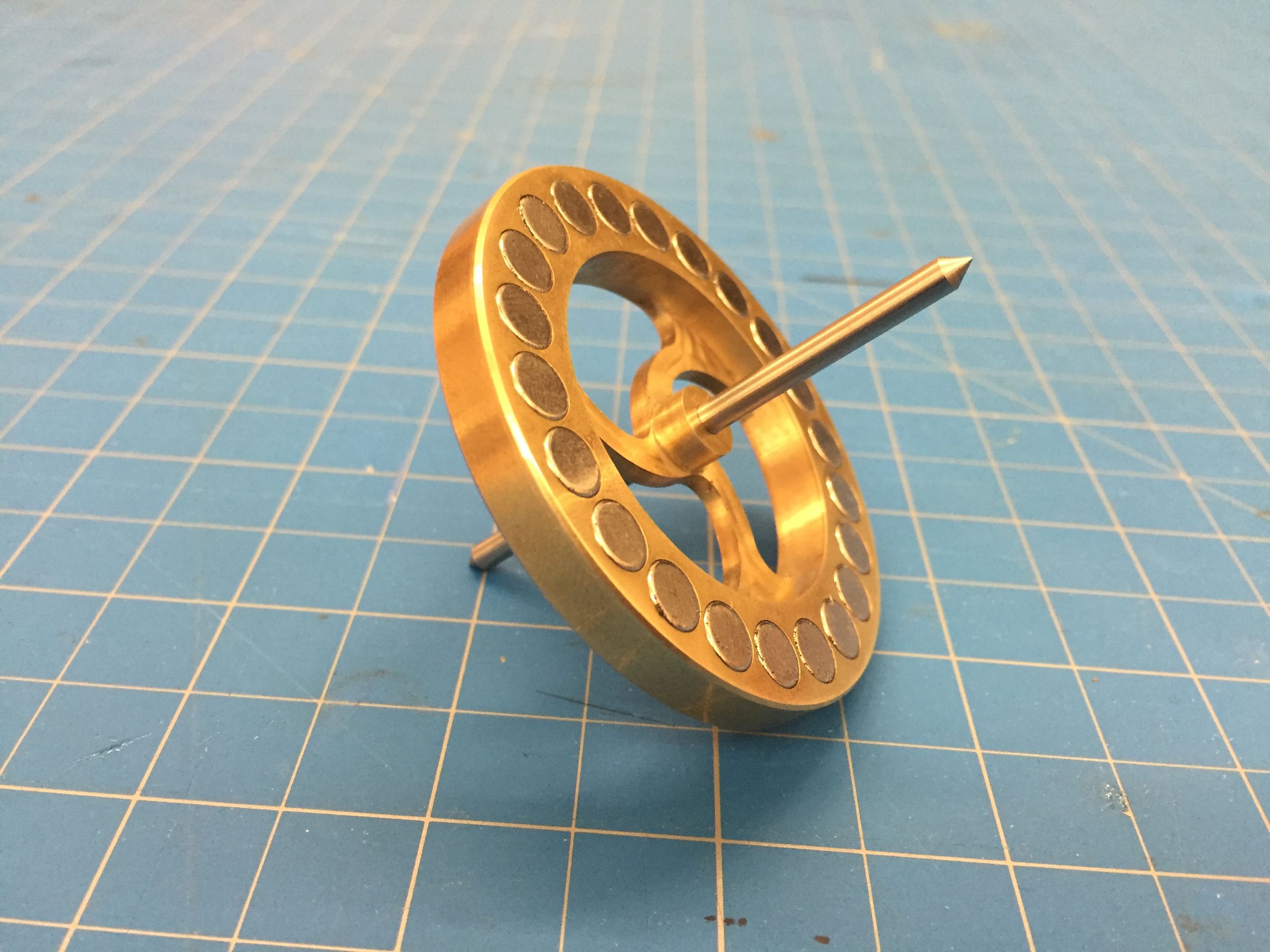 Self Spinning Gyroscope 12 Steps (with Pictures) Instructables