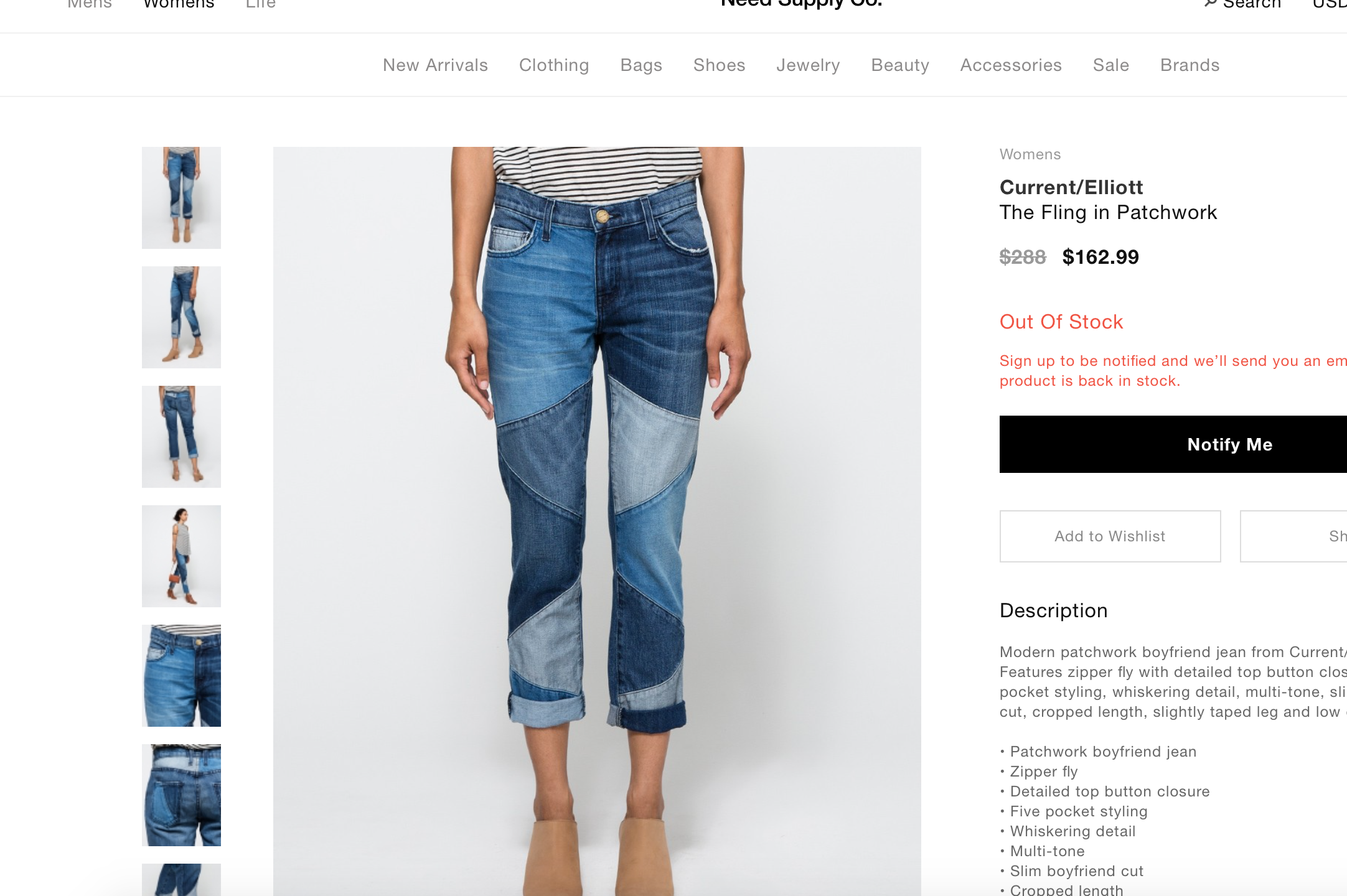 Designer Patchwork Jeans Remake : 8 