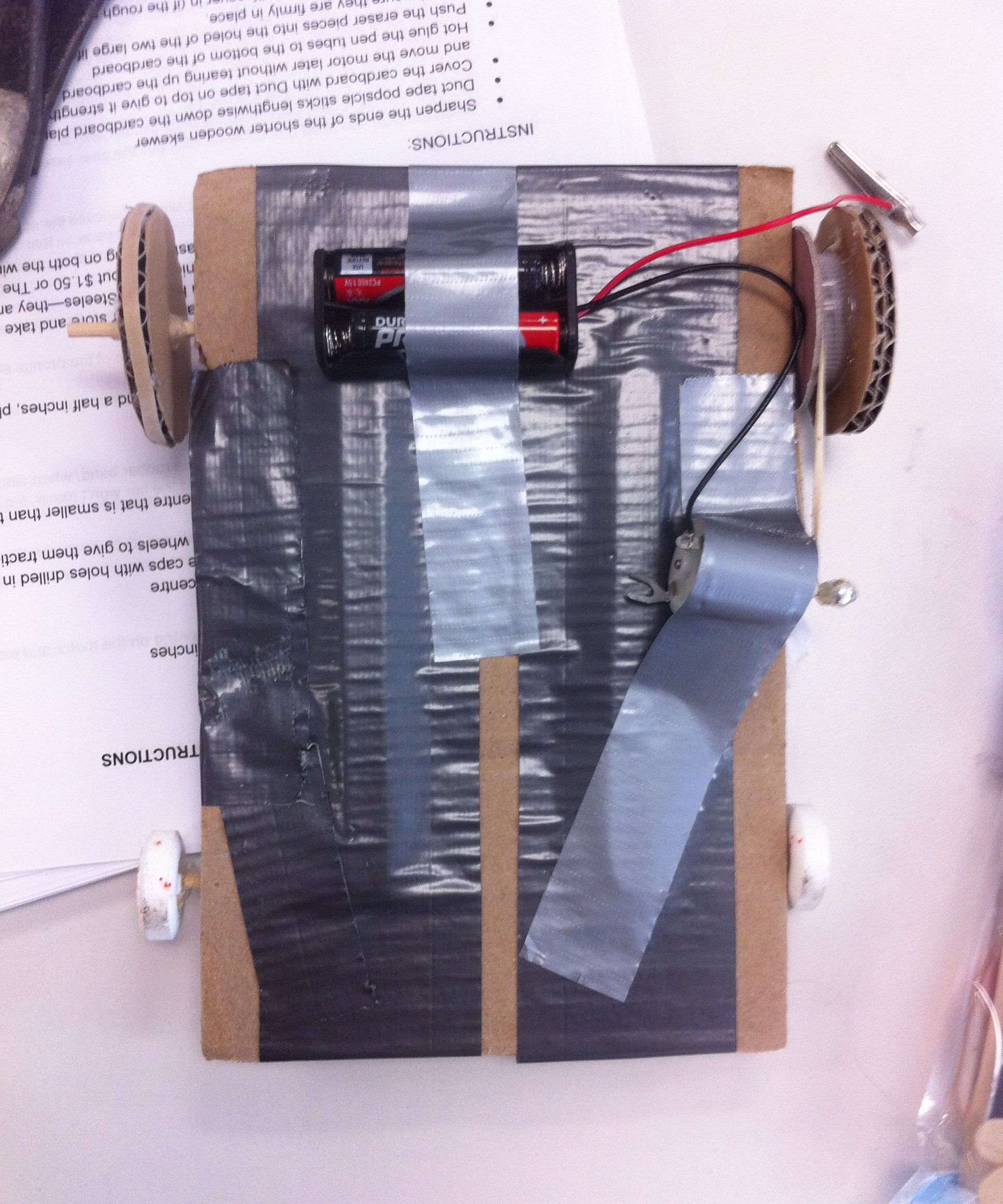 Motorized Toy Car 7 Steps (with Pictures) Instructables