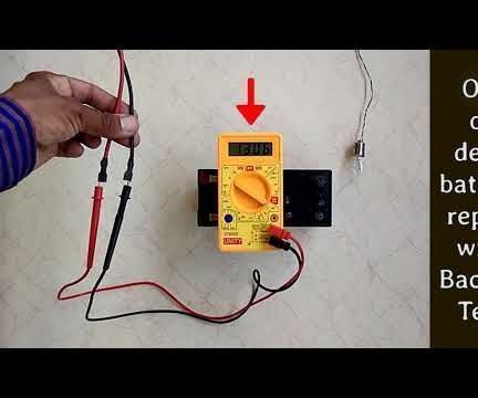 12 volt battery charge DIY Project DIY Project Image