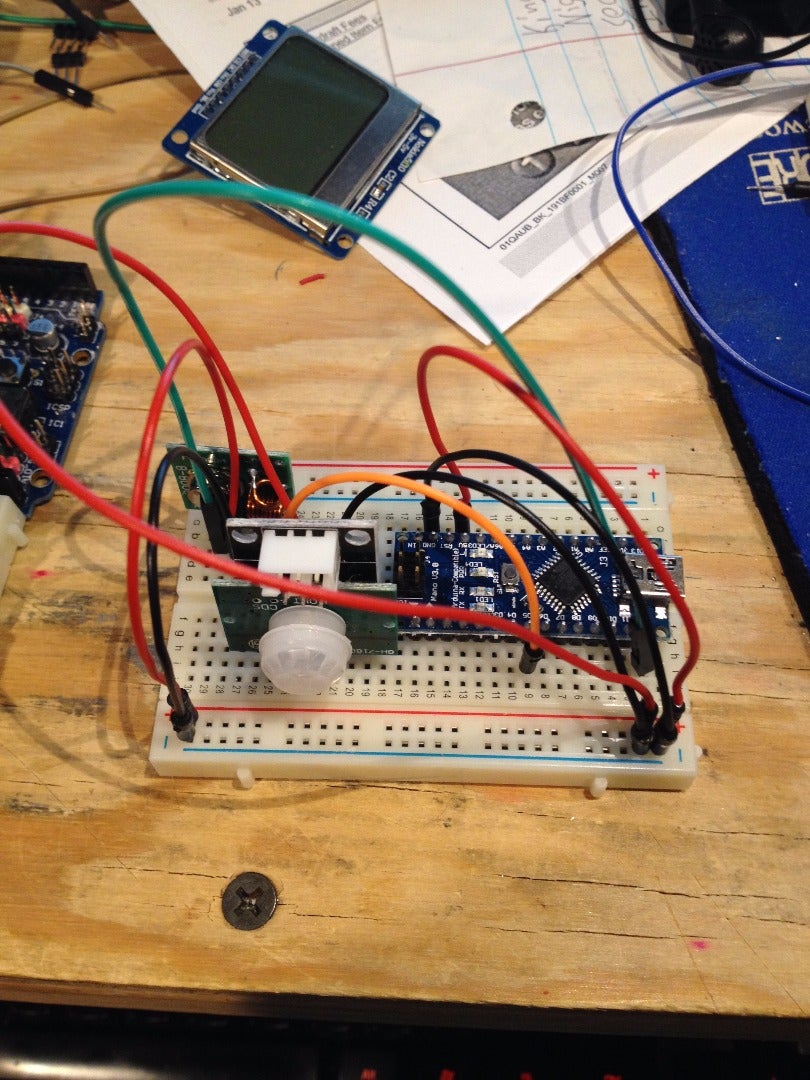 Simple Arduino Wireless Burglar Alarm : 12 Steps (with Pictures ... Circuit Diagram