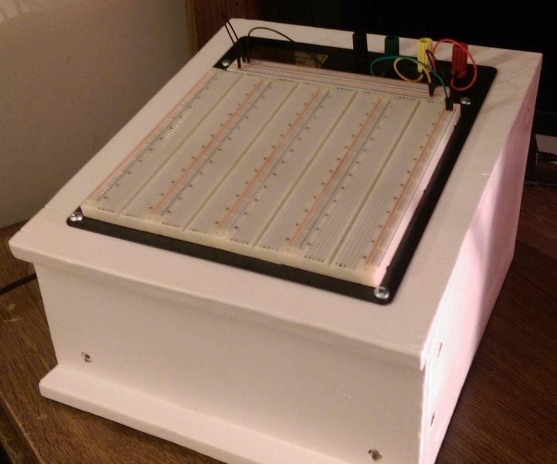 Powered Electronics Breadboard 3 Steps (with Pictures) Instructables