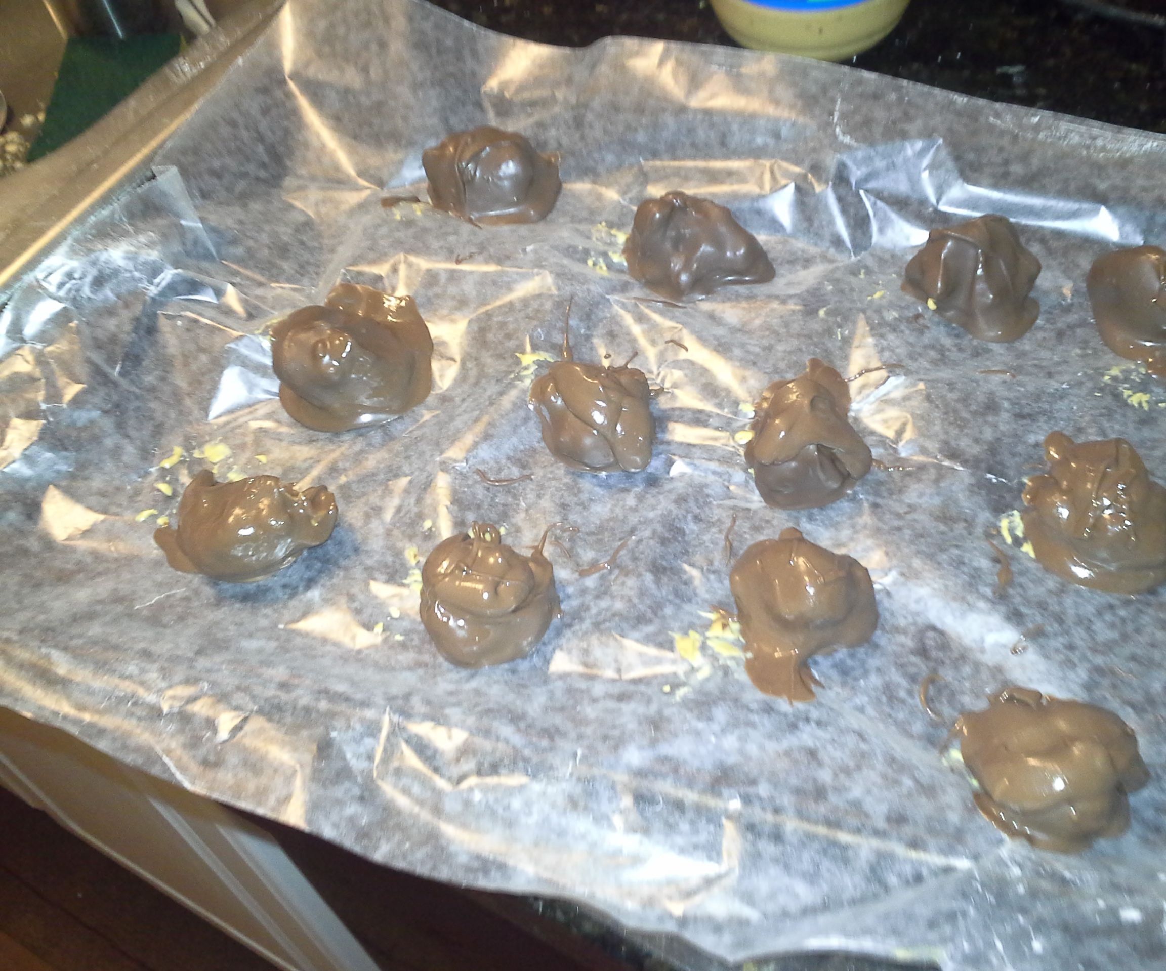 DIY guide for Almond Chocolate Peanut Butter Treats with step-by-step instructions