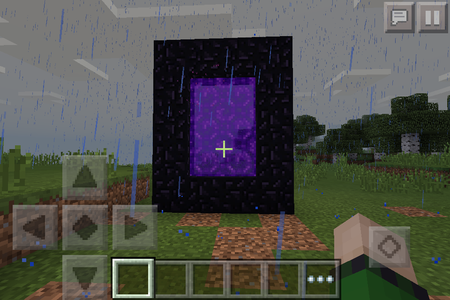 How To Make A Nether Portal In Minecraft 4 Steps With Pictures Instructables