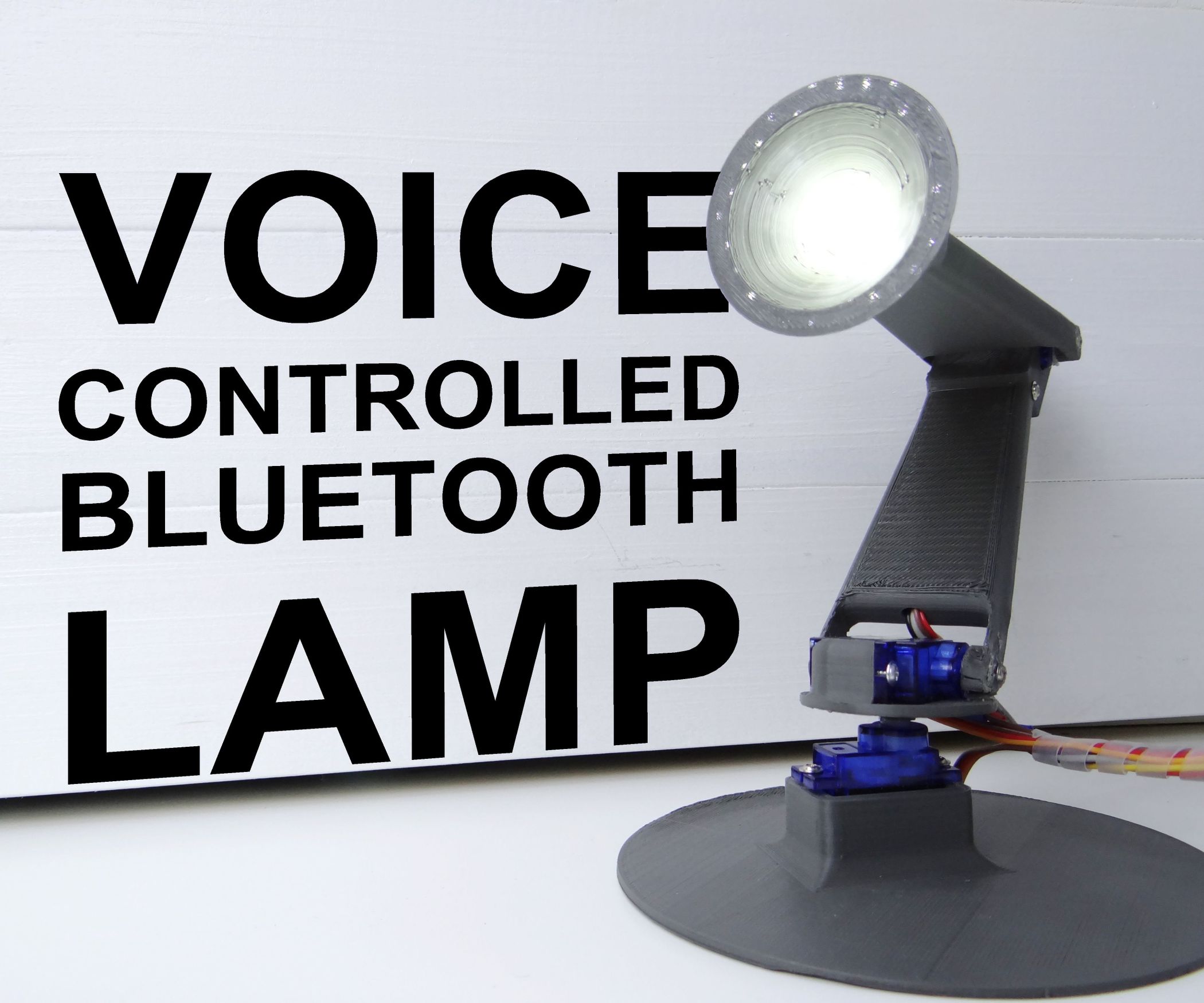 Bluetooth Voice Controlled Moving Lamp 16 Steps (with Pictures