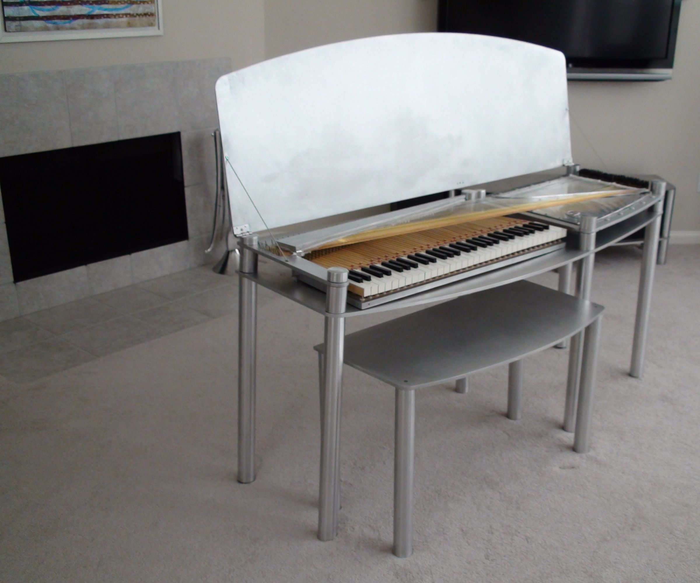 6061 aluminum clavichord DIY Project DIY Project Image