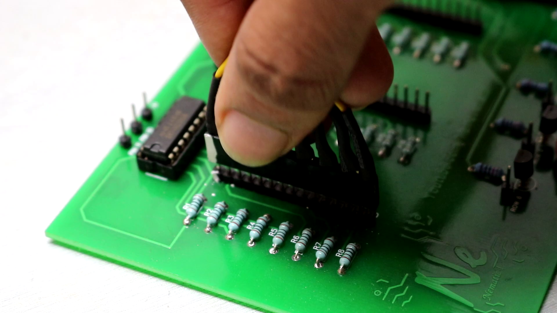 Make Your Own LED Matrix ! : 8 Steps (with Pictures) Circuit Diagram