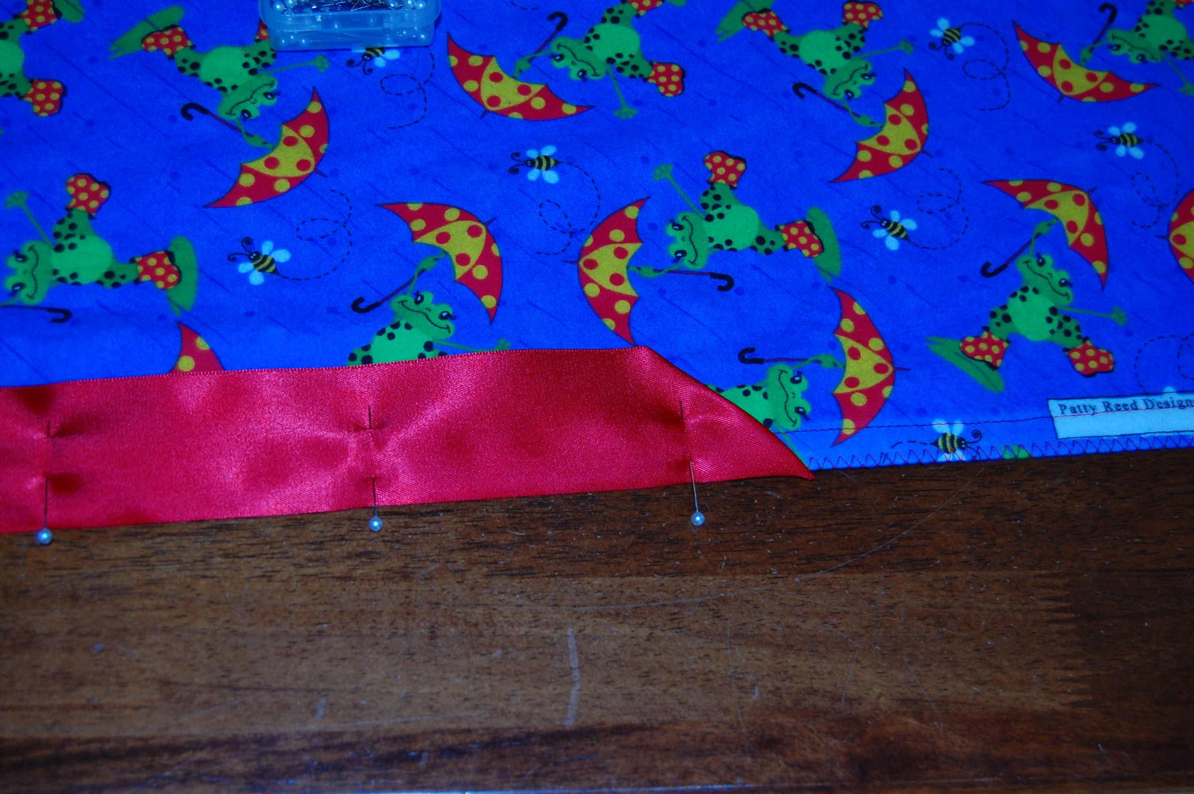 Flannel Baby Blanket With Satin Binding 9 Steps Instructables