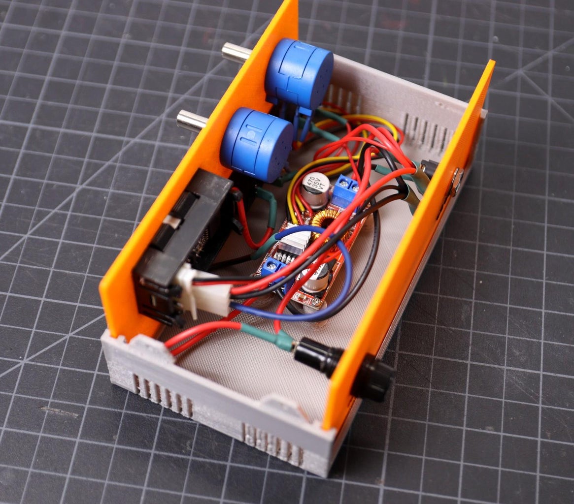 DIY Mini Lab Power Supply 15 Steps with Pictures Circuit Diagram