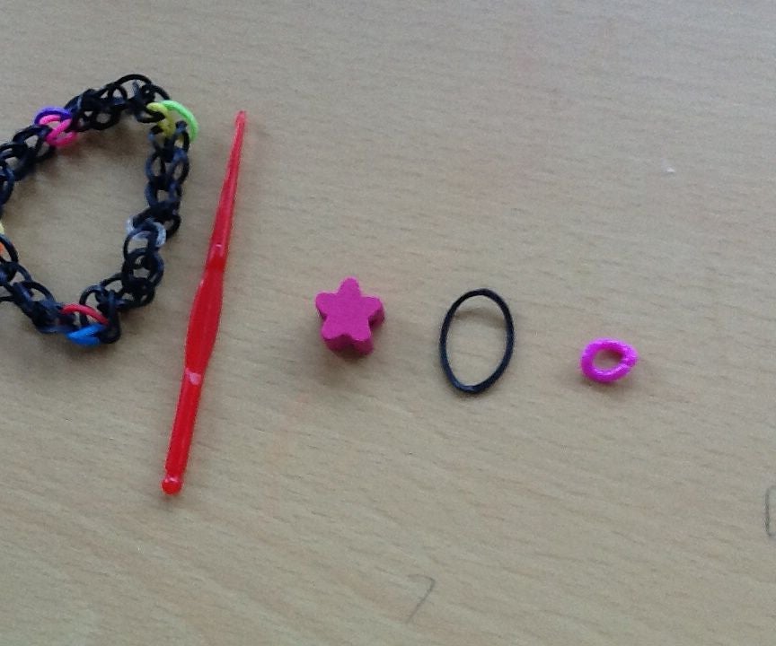 How to Put Charm Bracelet Beads Onto a Loom Bracelet 5 Steps Instructables