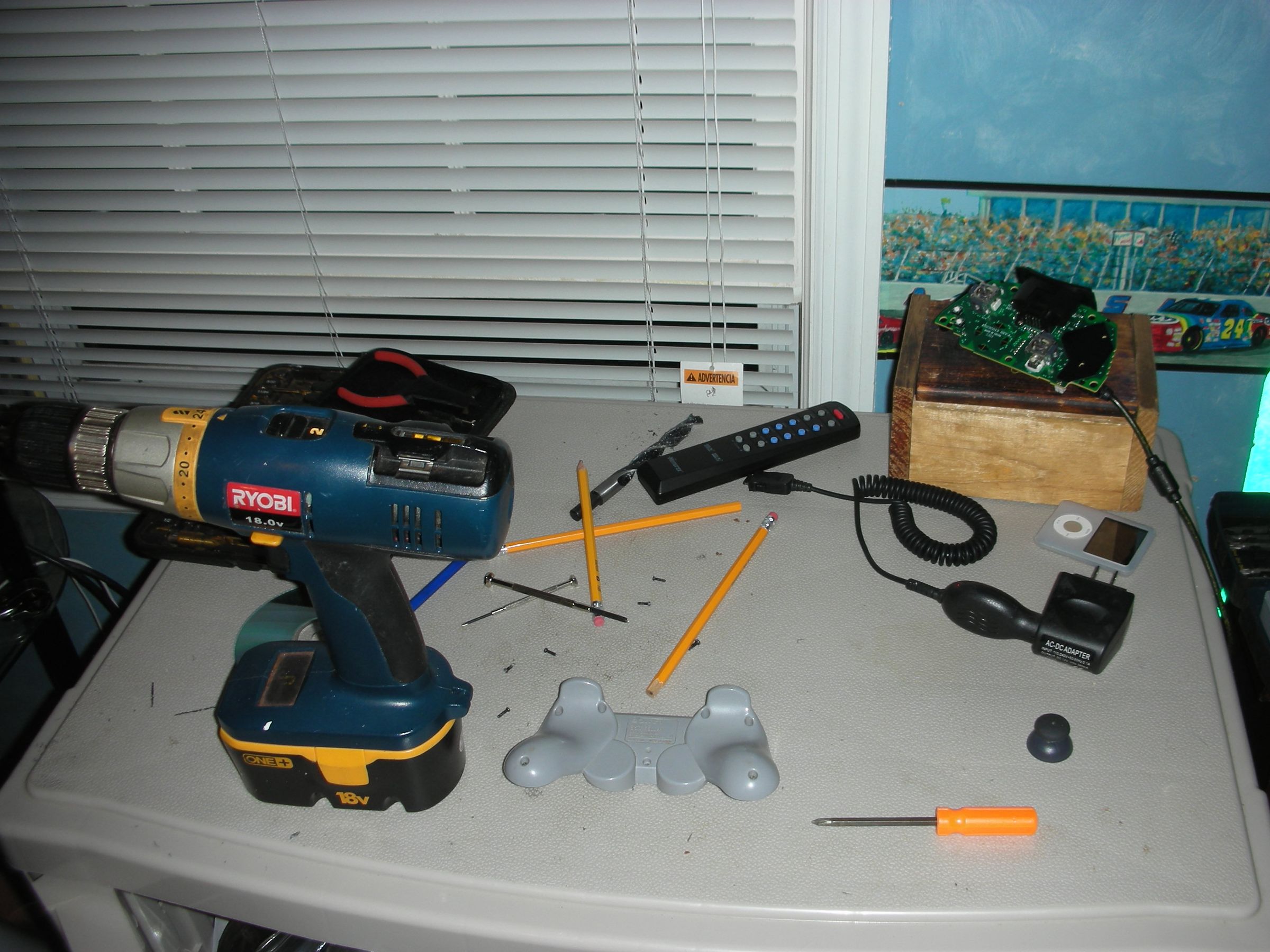 Xbox Controller W/PS1(2) Thumbsticks.