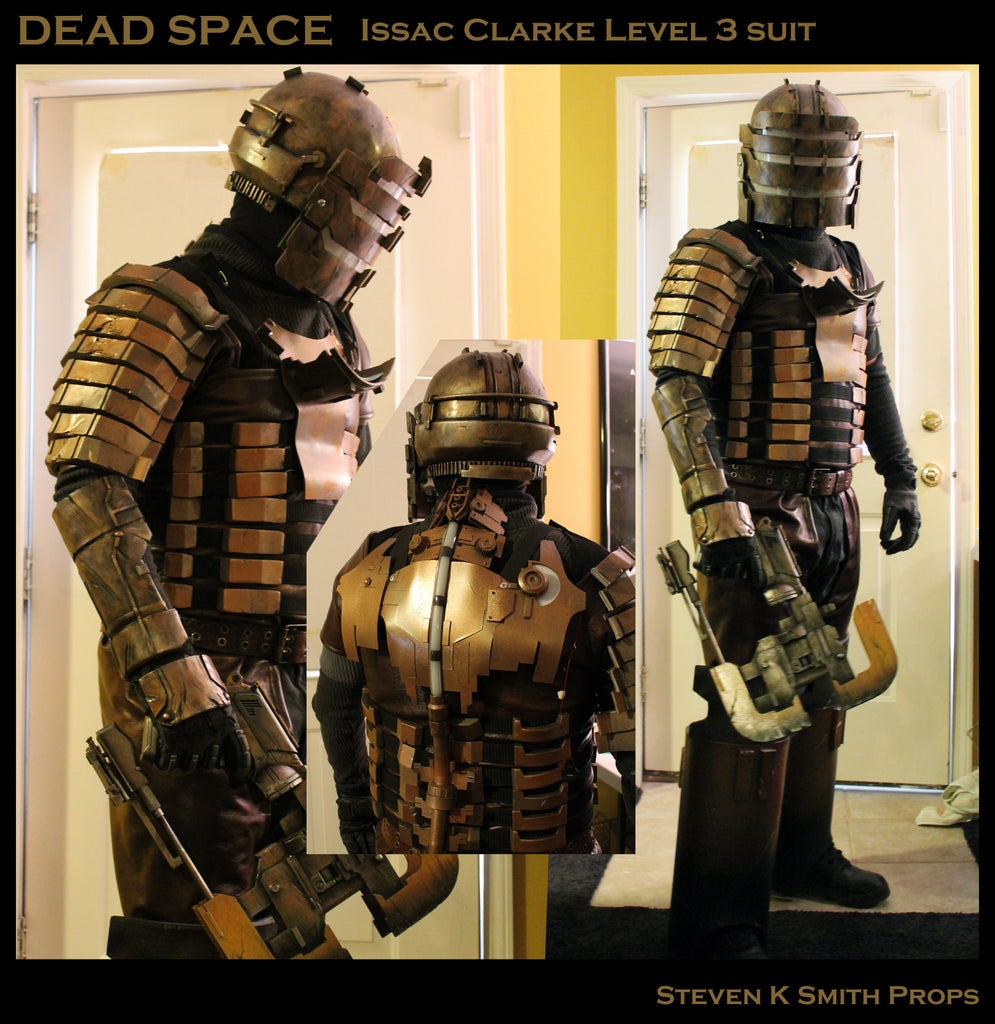Dead Space Isaac Clarke Level 3 Suit Complete Cosplay Build 17 Steps With Pictures Instructables