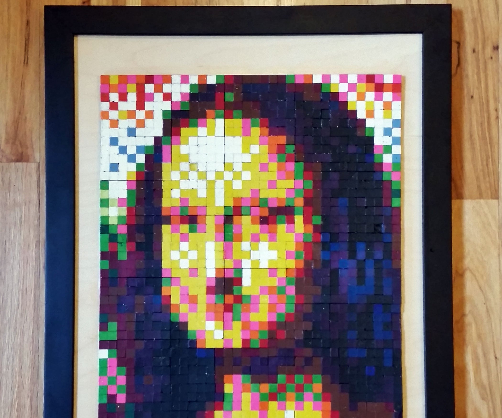 Melted Crayon Mosaic : 4 Steps (with Pictures) - Instructables