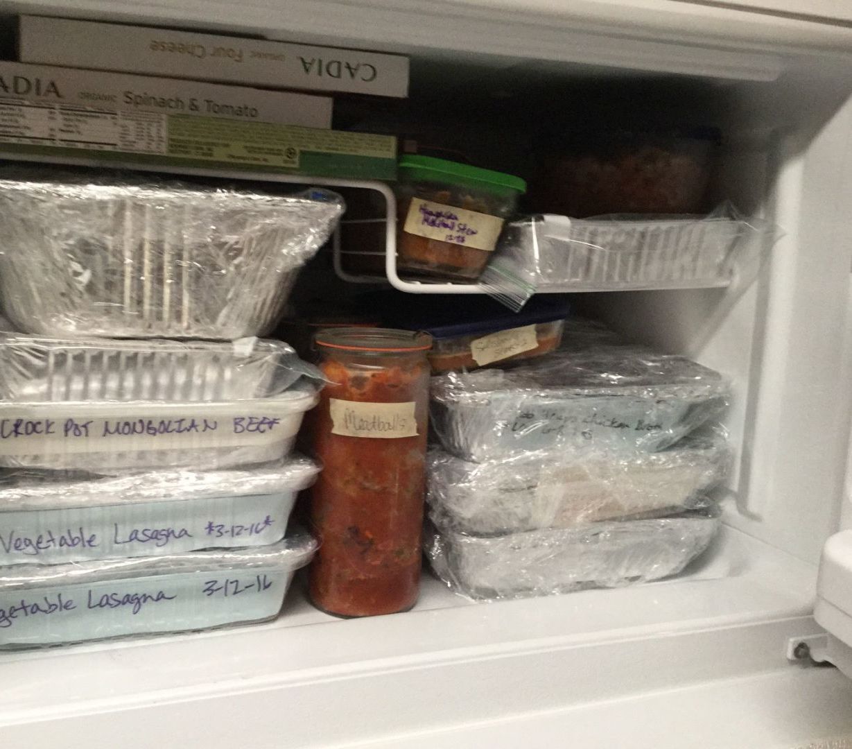 Months of Meals - Preparing for a Baby (or Any Time You'll Want to Eat But Won't Want to Cook...)