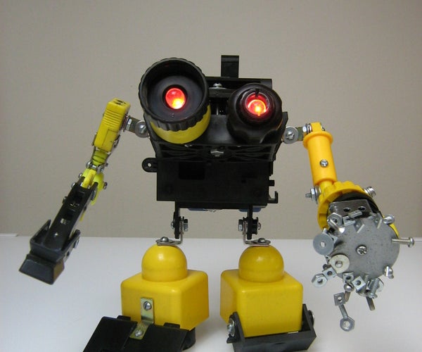 Stitch, the Desk Junkbot!