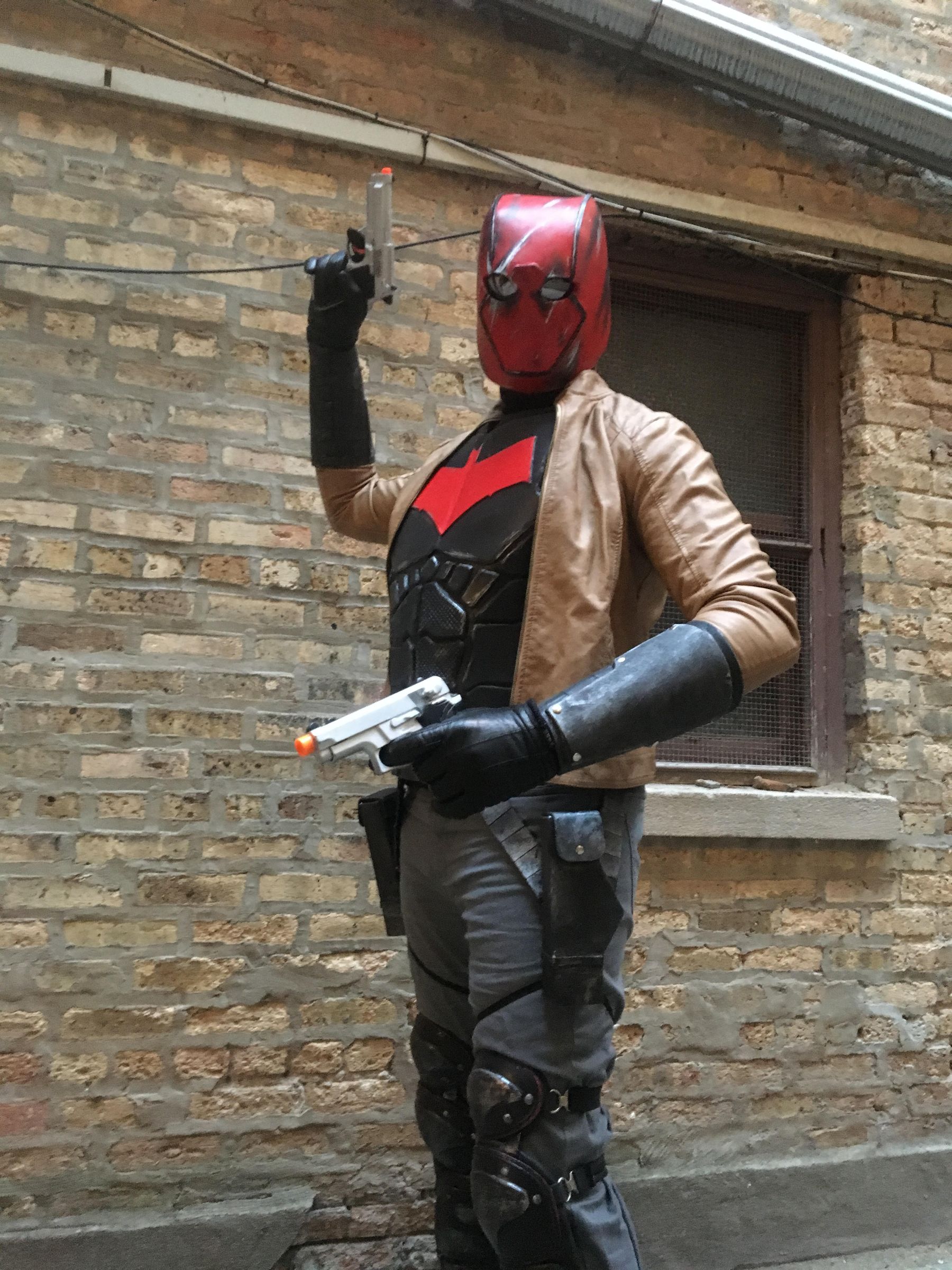How To Make A Batman Red Hood Costume Version 3 0 6 Steps Instructables