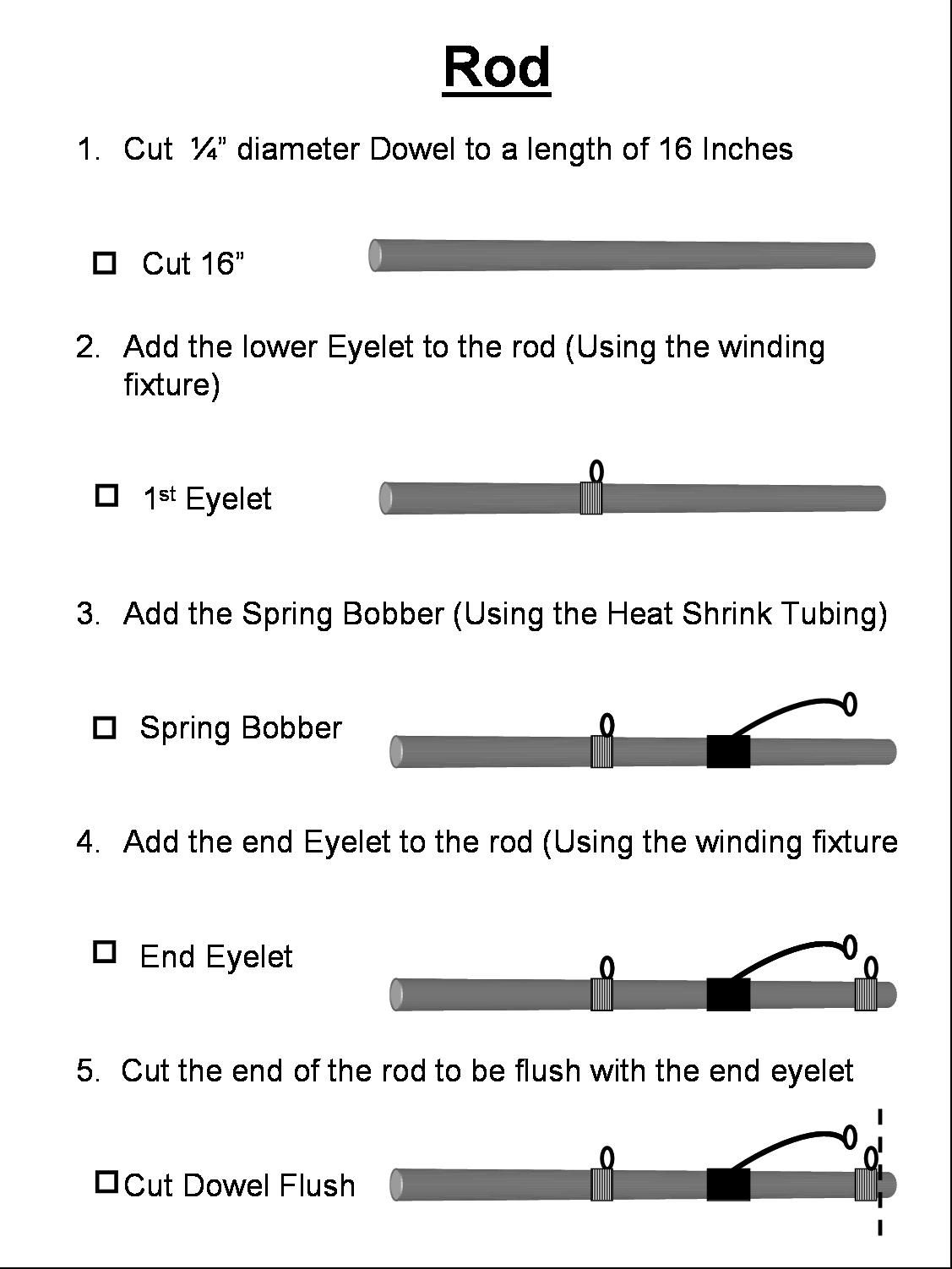 Build an Ice Fishing Pole 12 Steps Instructables